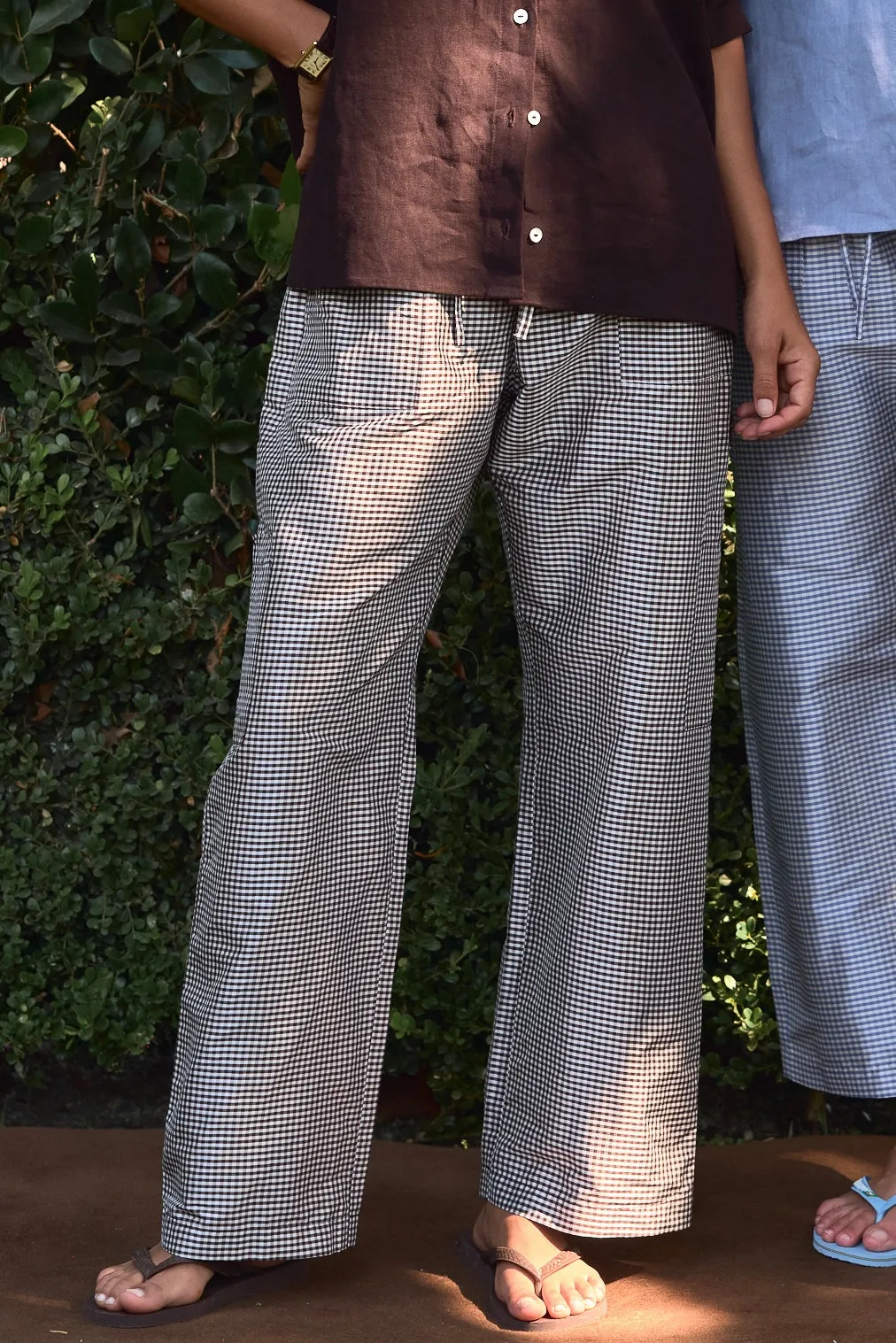 The Taffeta Drawstring Cargo Pant sold by DONNI.