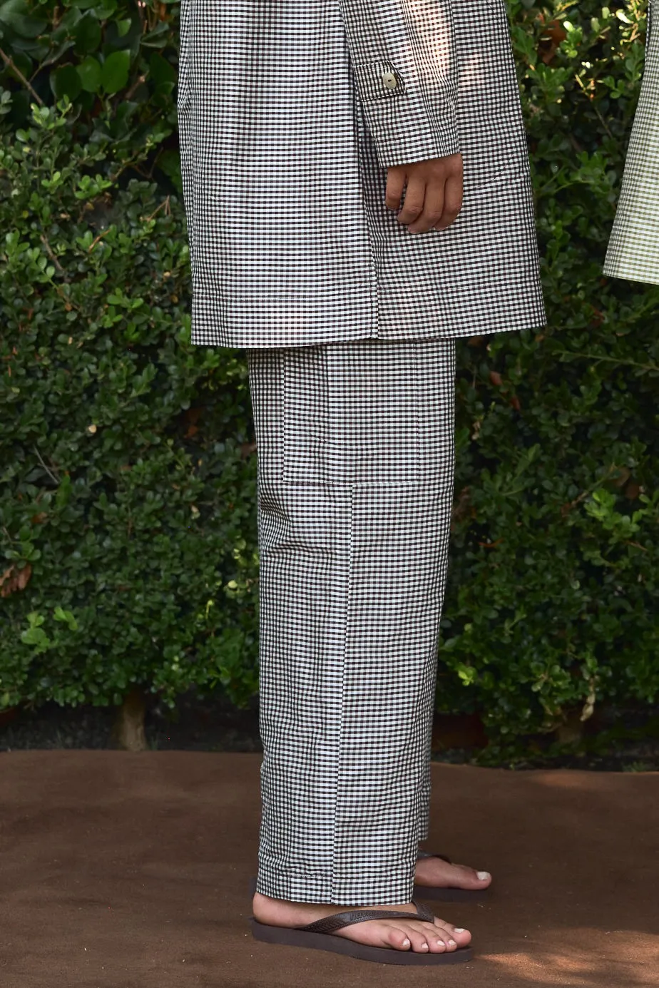 The Taffeta Drawstring Cargo Pant sold by DONNI. product image thumbnail 4