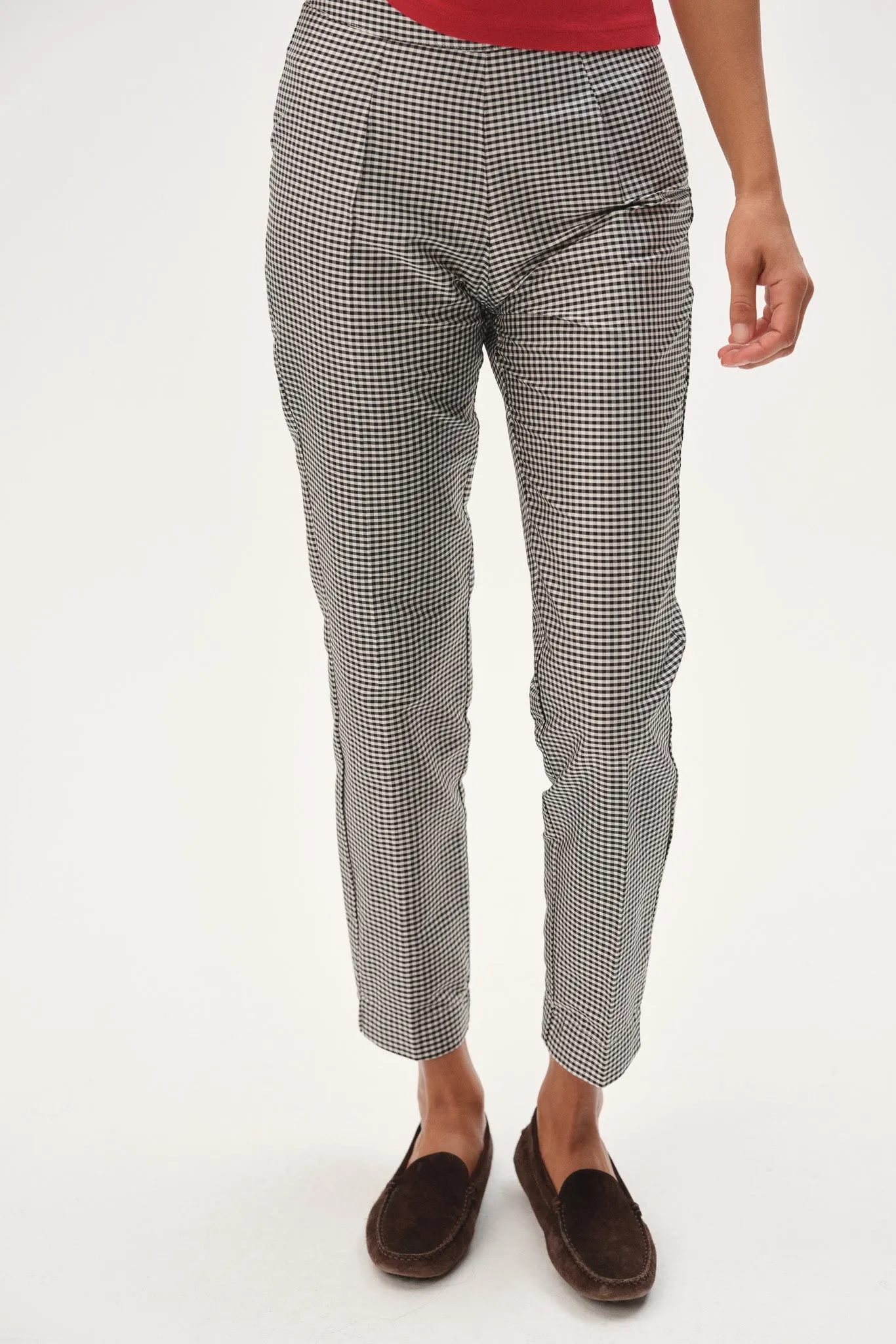 The Taffeta Cigarette Pant sold by DONNI. product image thumbnail 4