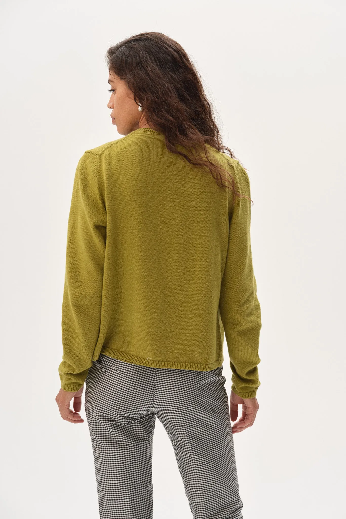 The Cotton Knit Sweater Set sold by DONNI. product image thumbnail 4