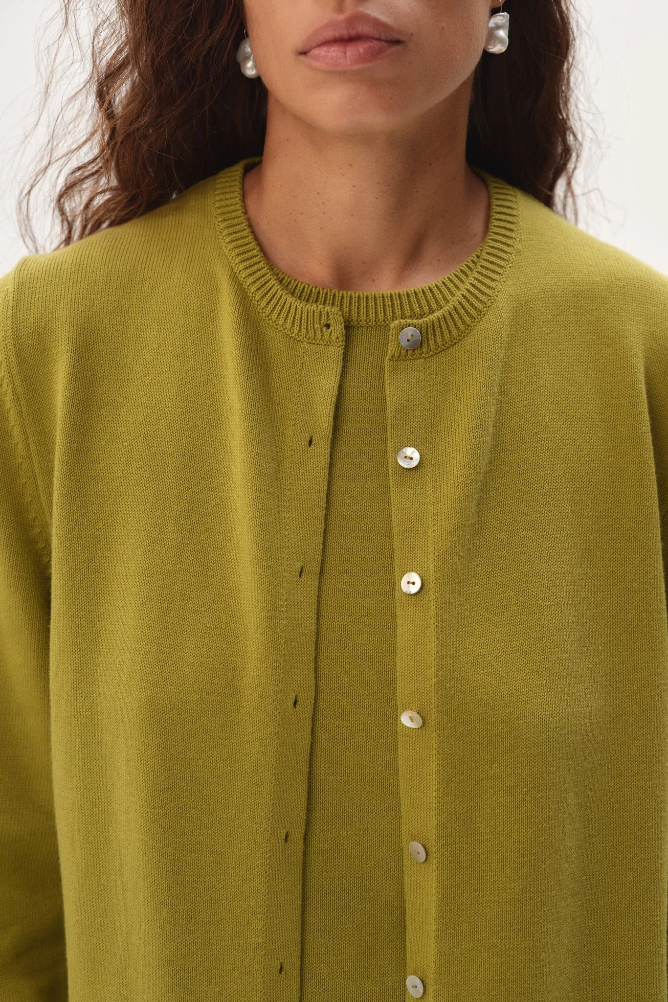 The Cotton Knit Sweater Set sold by DONNI. product image thumbnail 5