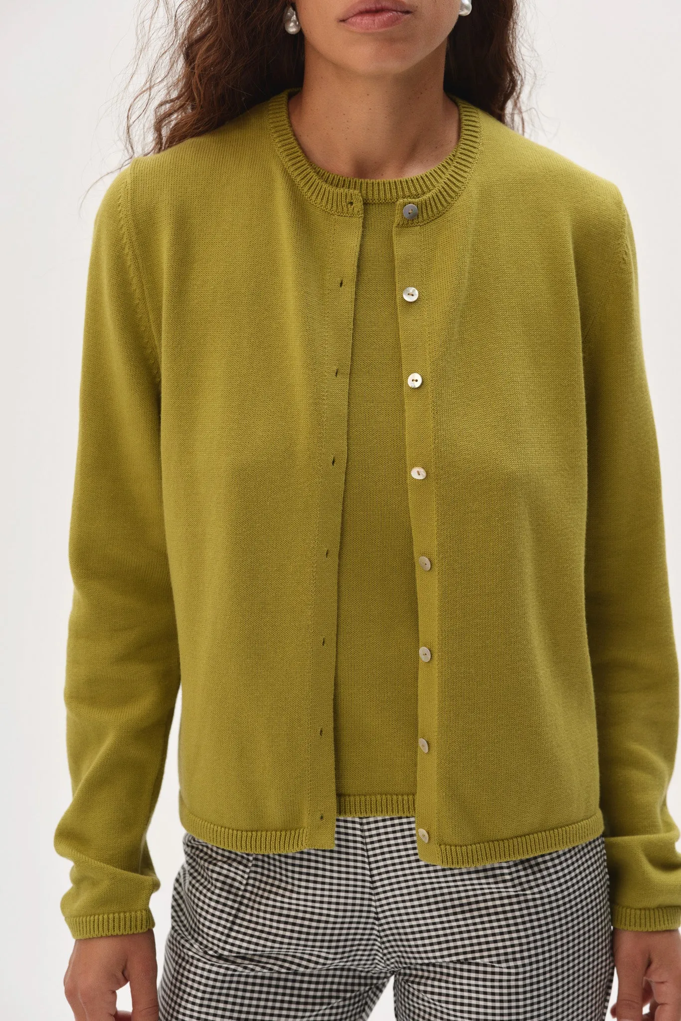 The Cotton Knit Sweater Set sold by DONNI.