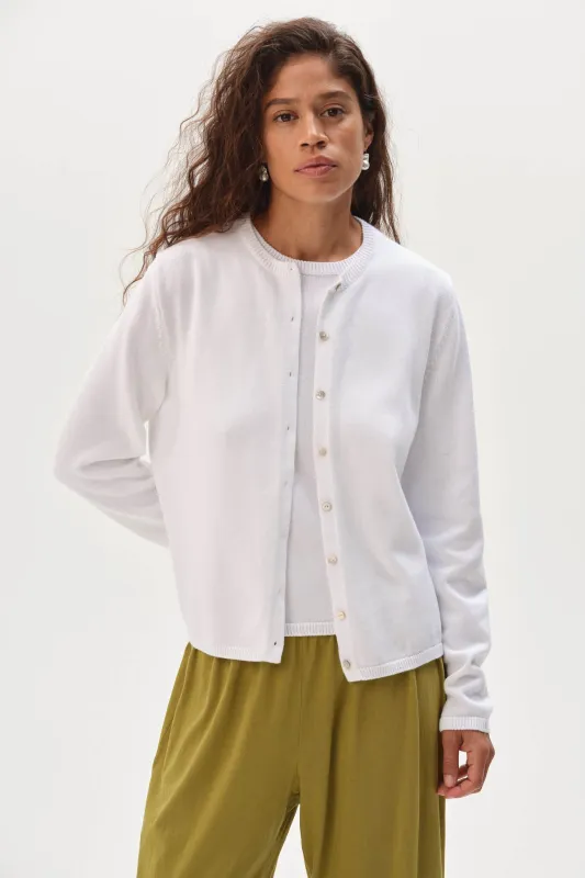 The Cotton Knit Sweater Set made by DONNI.