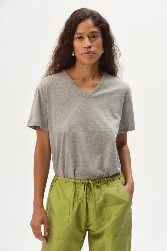 The Jersey V-Neck Tee sold by DONNI.