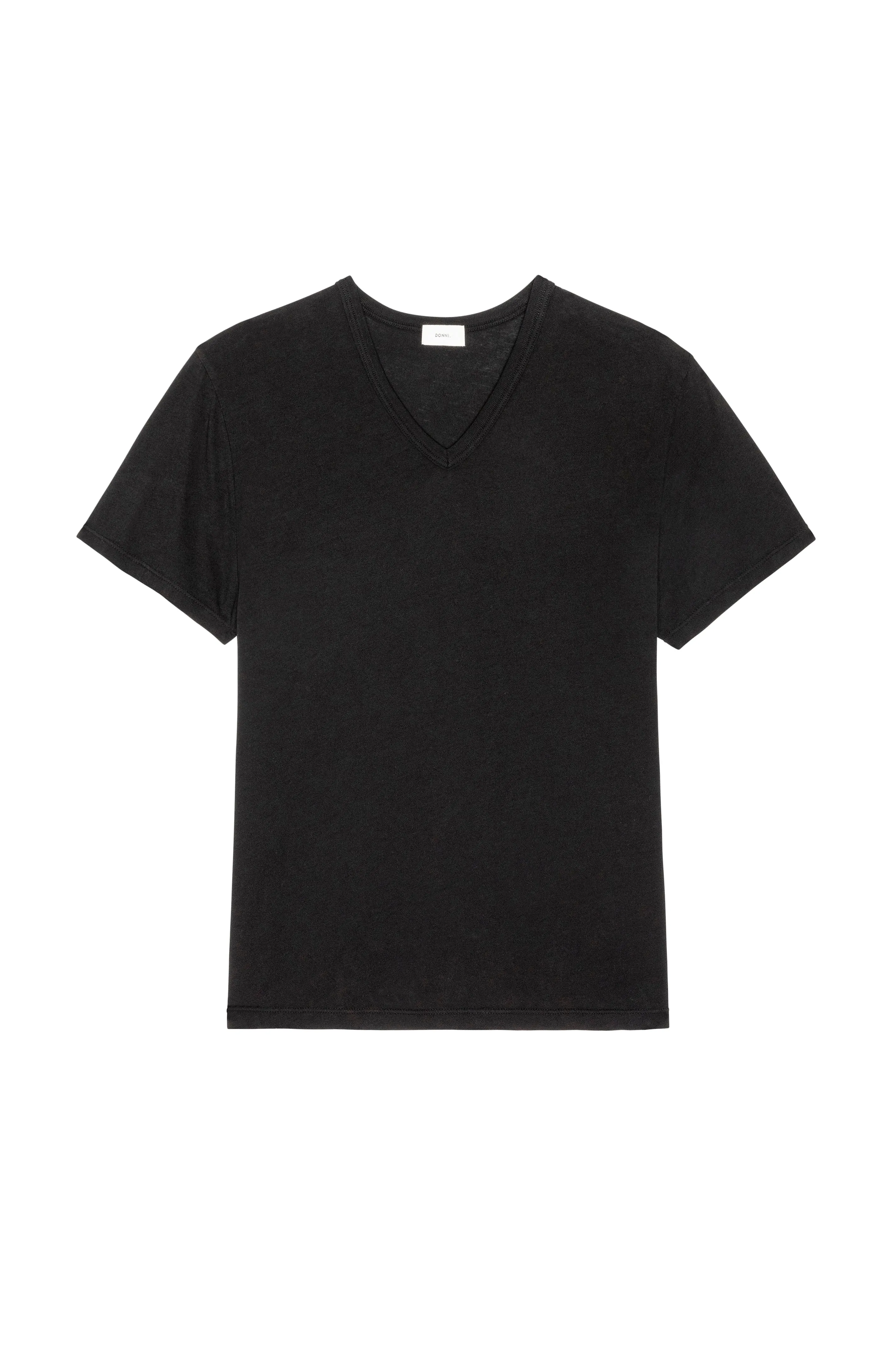 The Jersey V-Neck Tee sold by DONNI. product image thumbnail 2