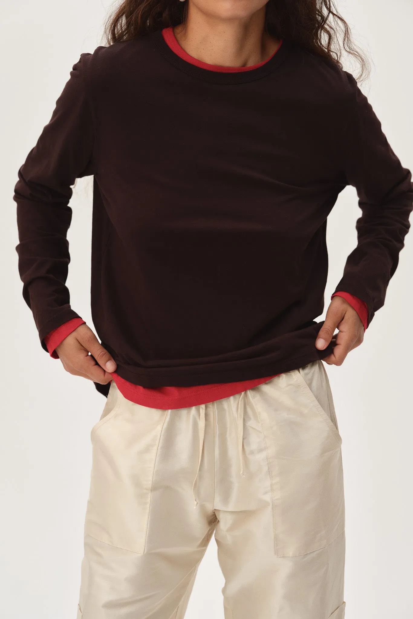 The Jersey Long Sleeve sold by DONNI.