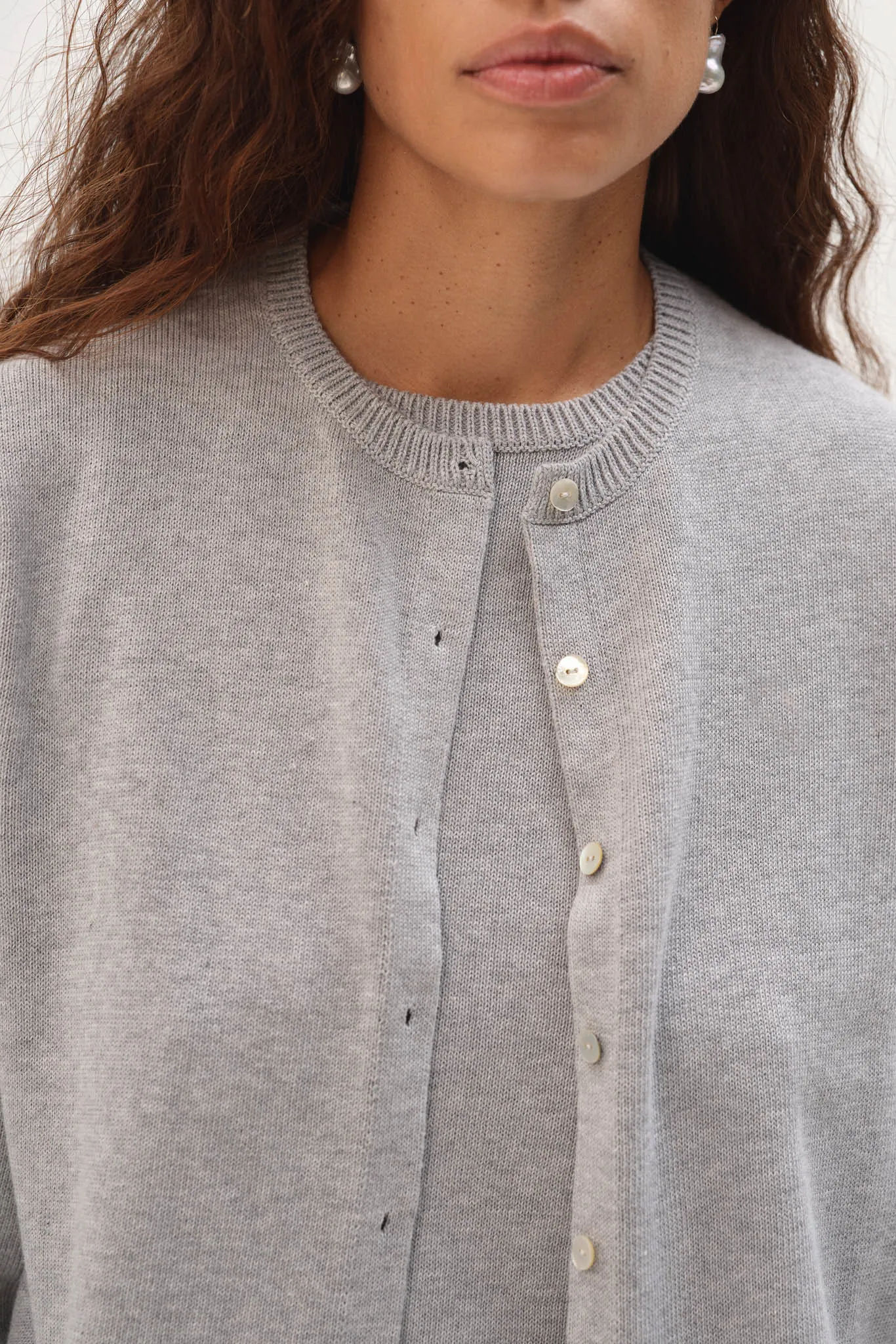 The Cotton Knit Sweater Set sold by DONNI. product image thumbnail 3