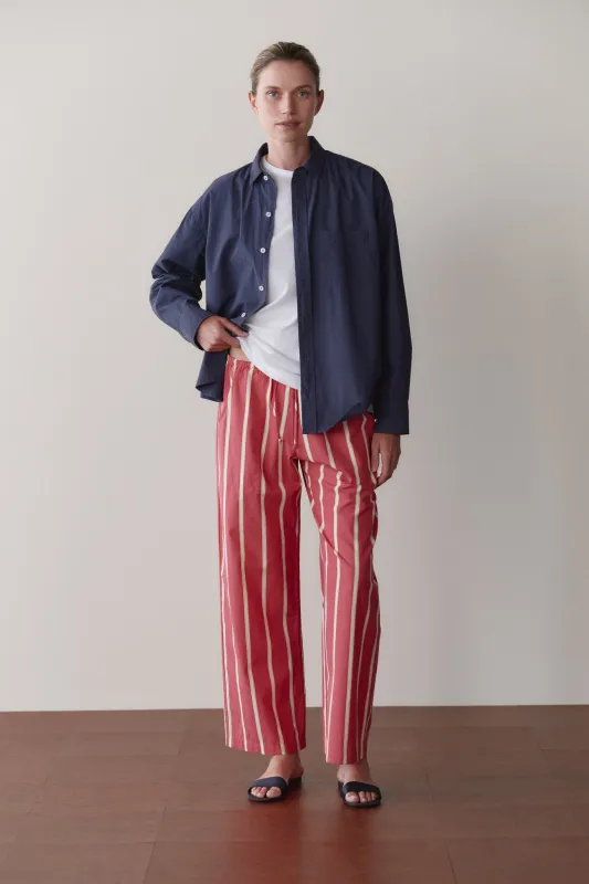 The Pop Stripe Drawstring Pant made by DONNI.