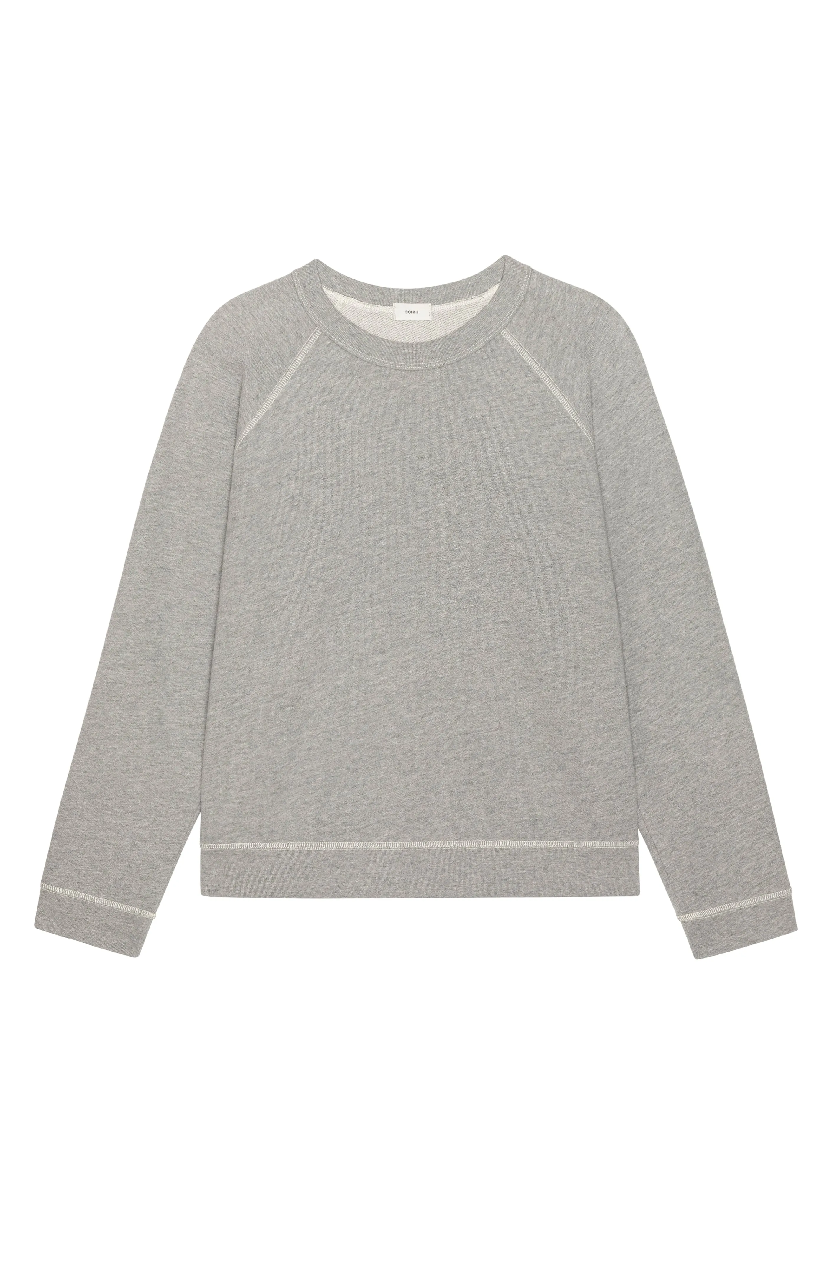 The Eco-Terry Contrast Stitch Sweatshirt sold by DONNI. product image thumbnail 2