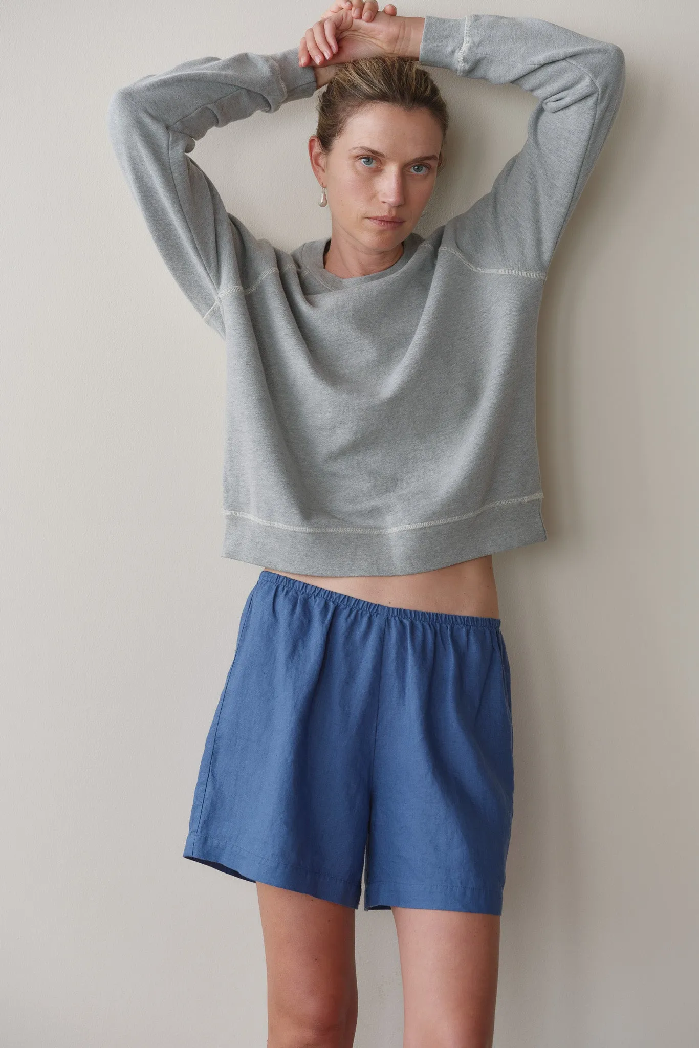 The Linen Short sold by DONNI. product image thumbnail 3