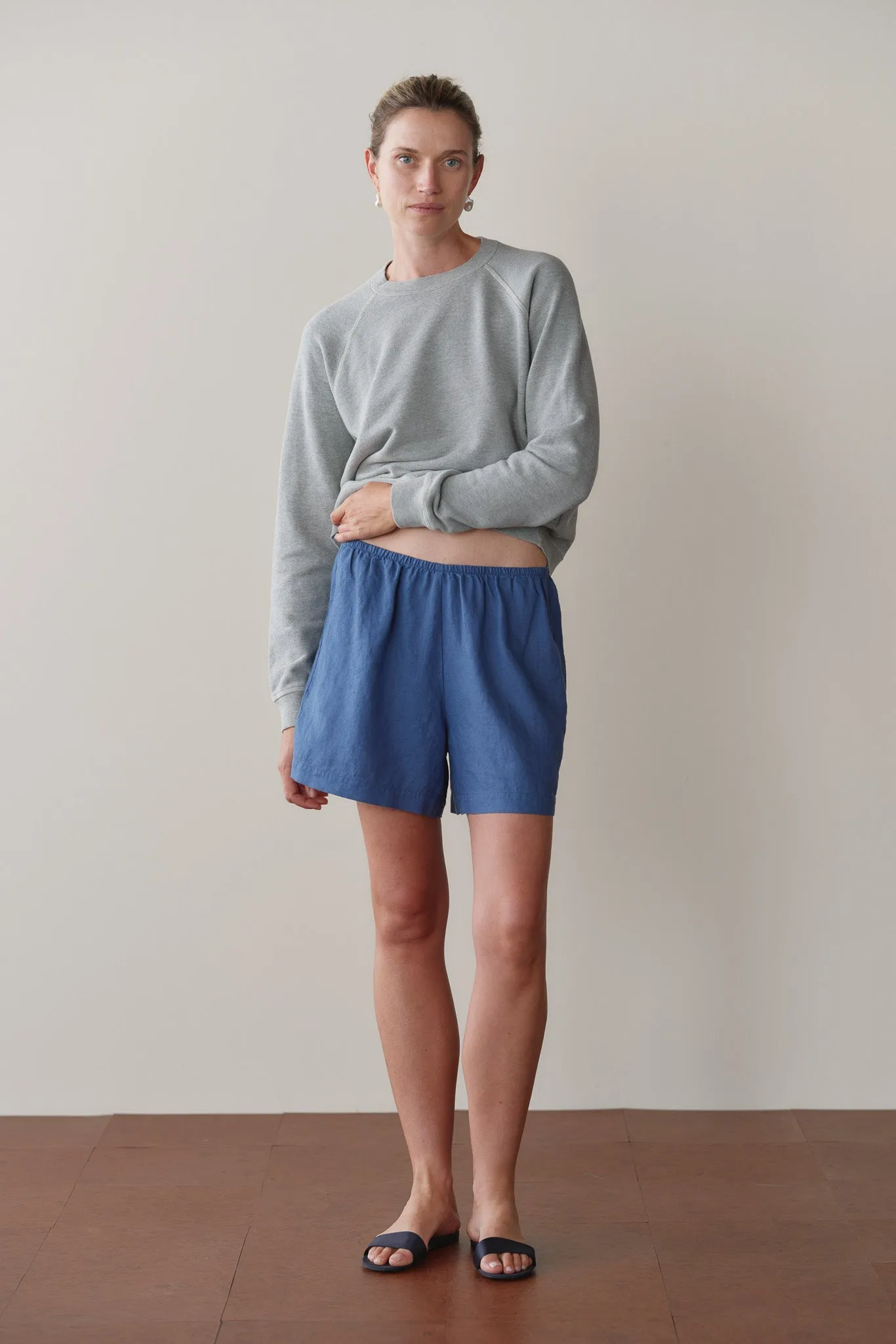 The Linen Short sold by DONNI. product image thumbnail 4