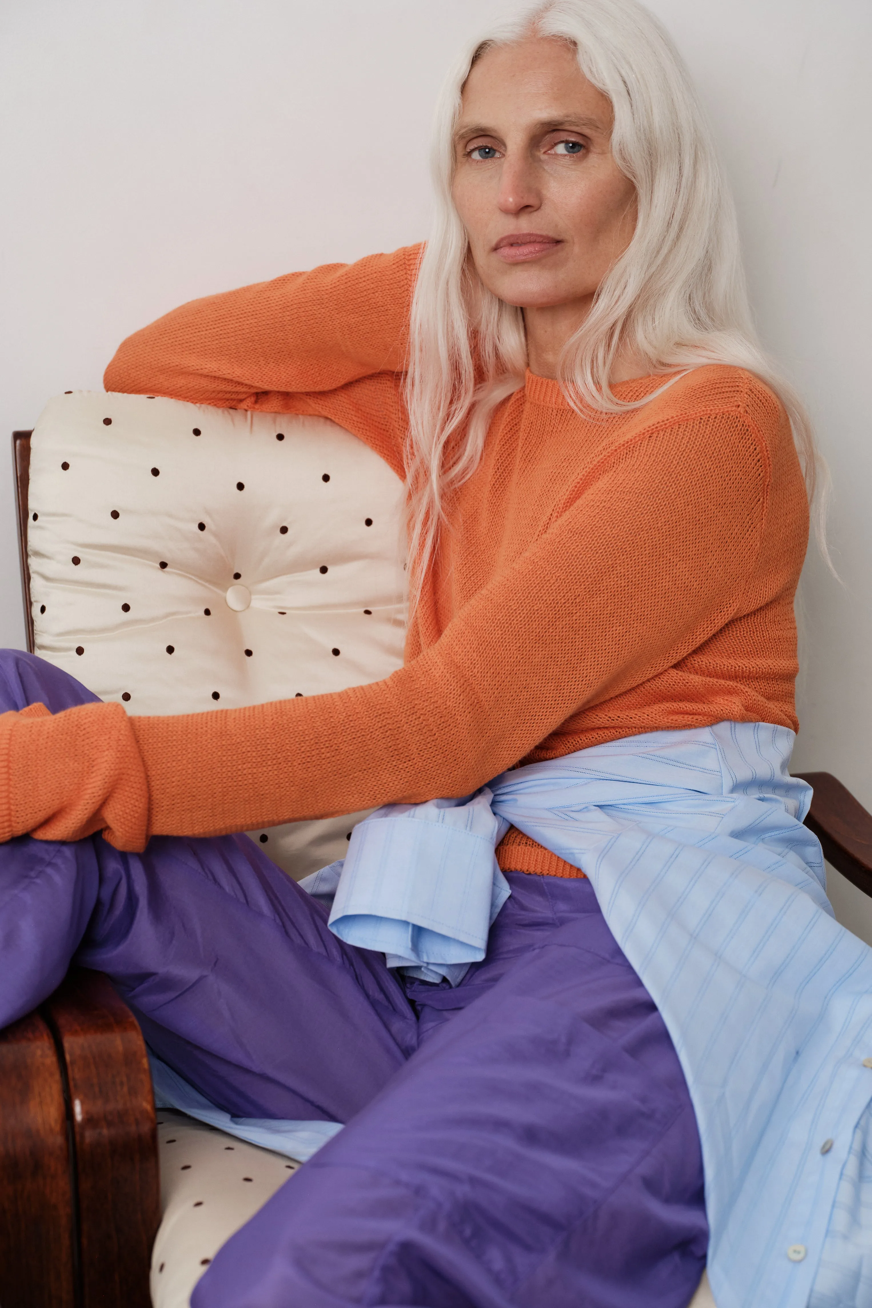 The Knit Long Sleeve sold by DONNI. product image thumbnail 3