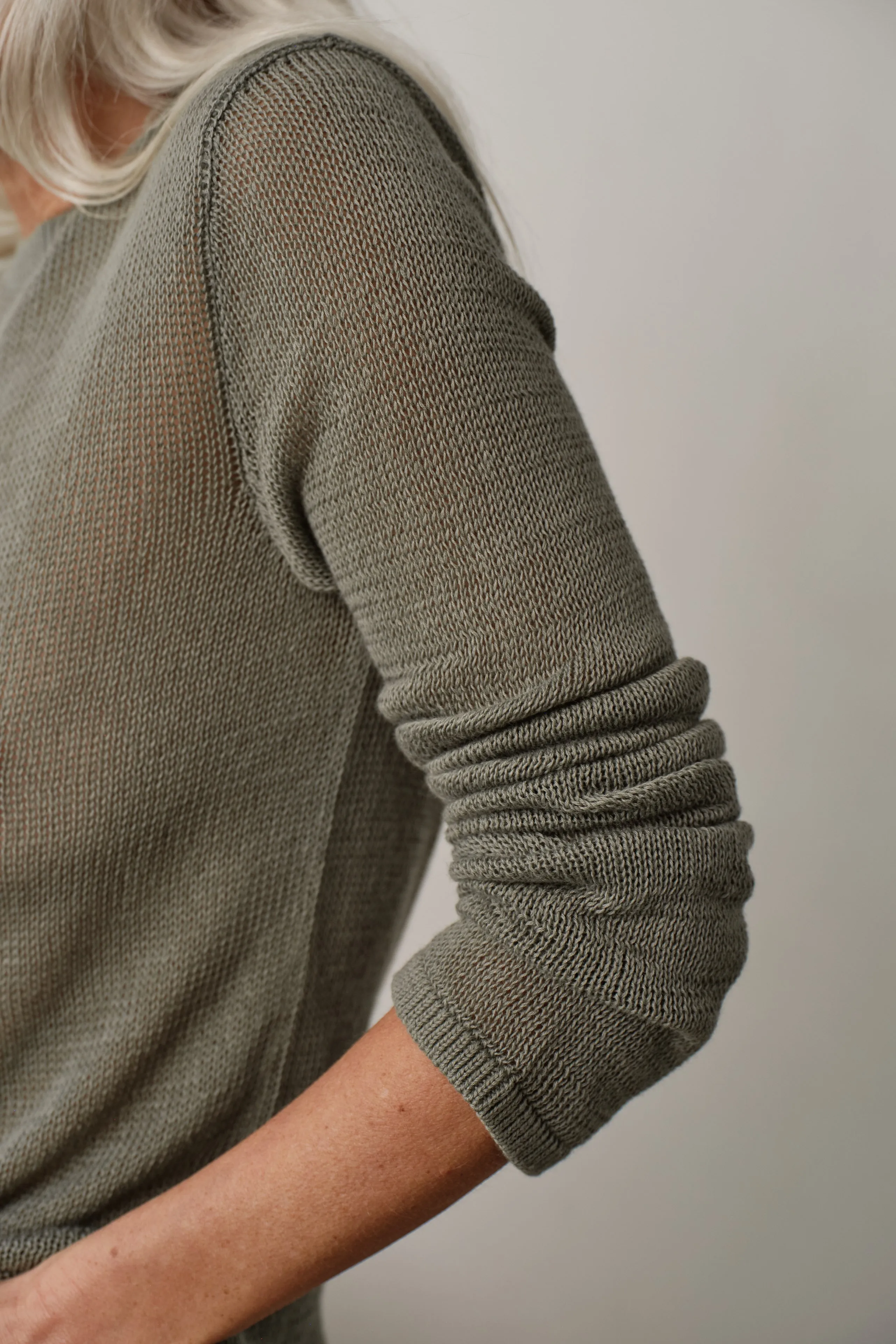 The Knit Long Sleeve sold by DONNI. product image thumbnail 4