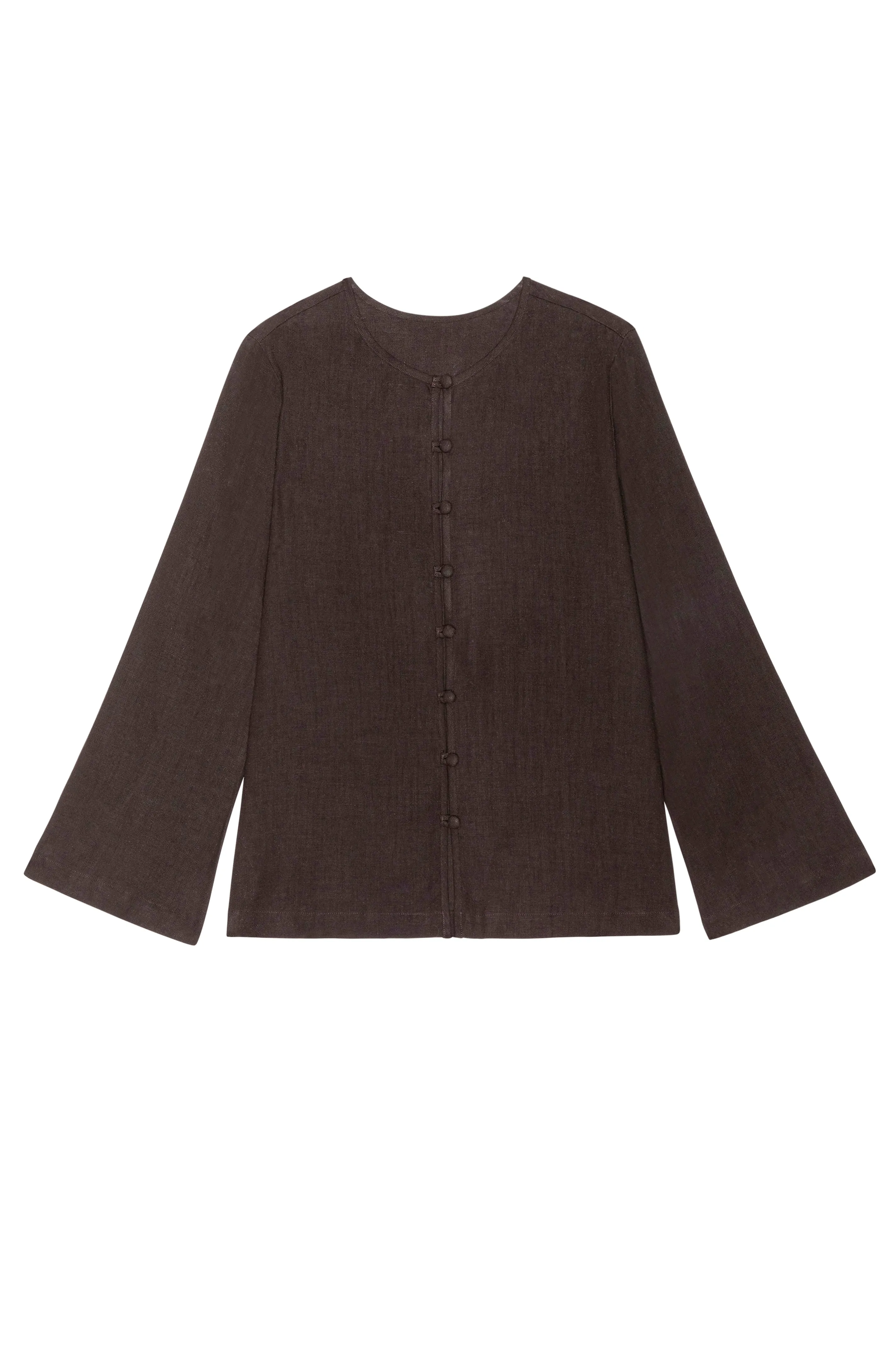 The Linen Loop Shirt sold by DONNI. product image thumbnail 2