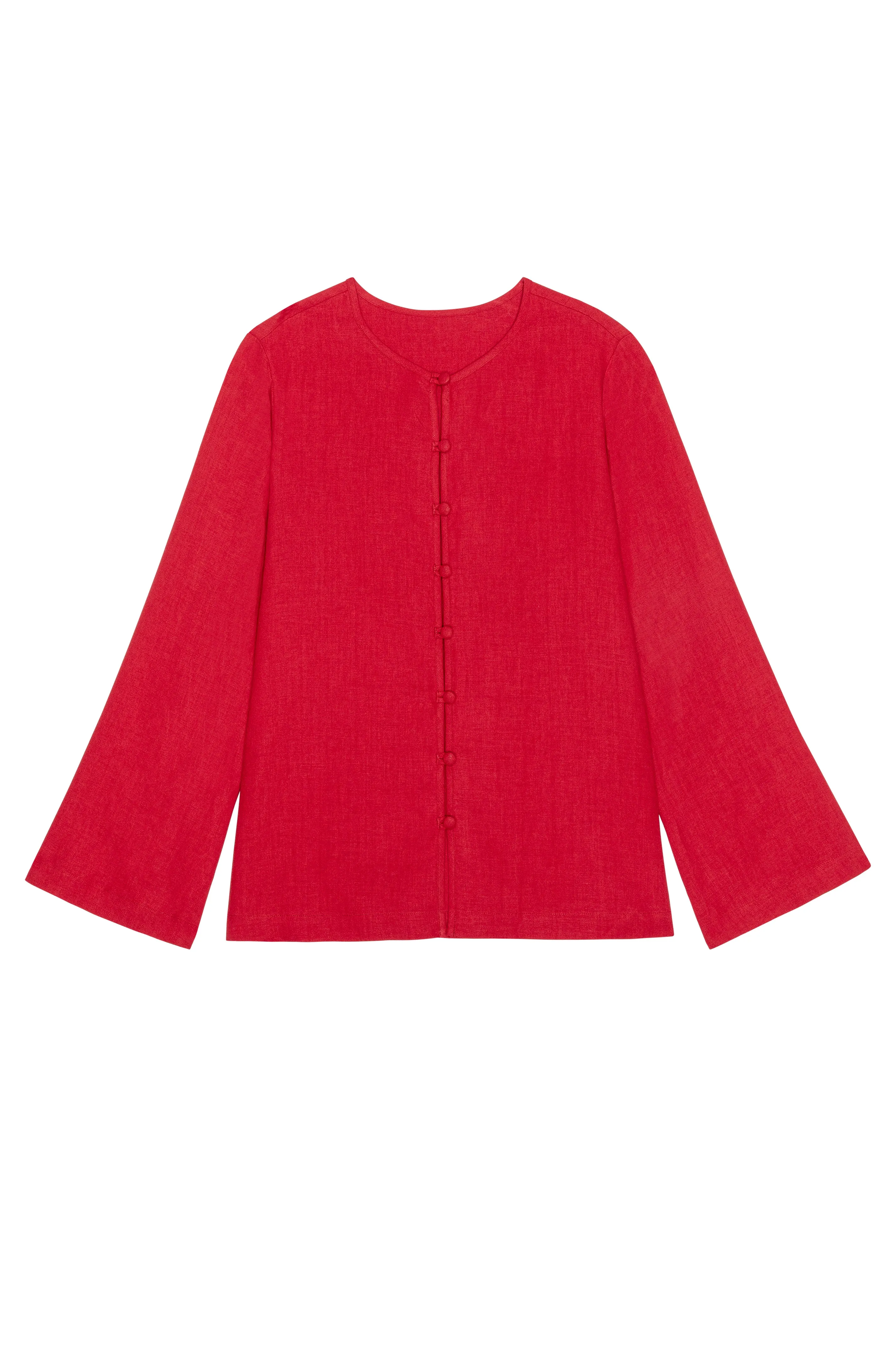 The Linen Loop Shirt sold by DONNI. product image thumbnail 2