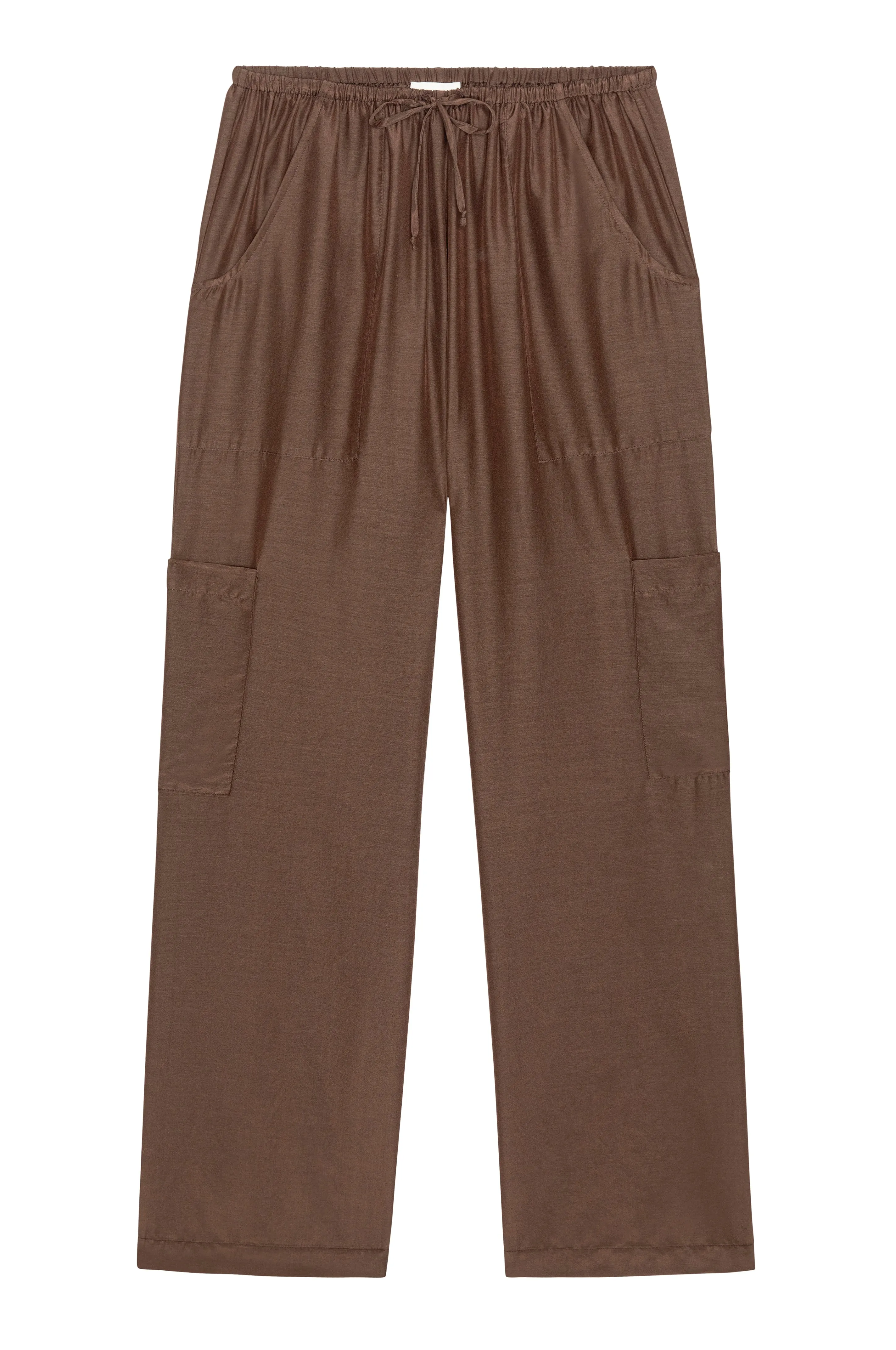 The Silk Cotton Sheer Cargo Pant sold by DONNI. product image thumbnail 2