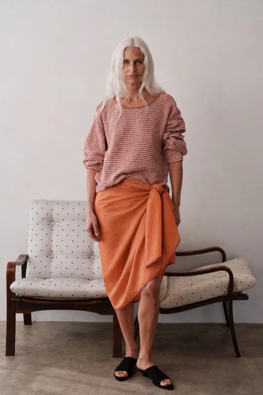 The Silk Cotton Sheer Pareo made by DONNI.