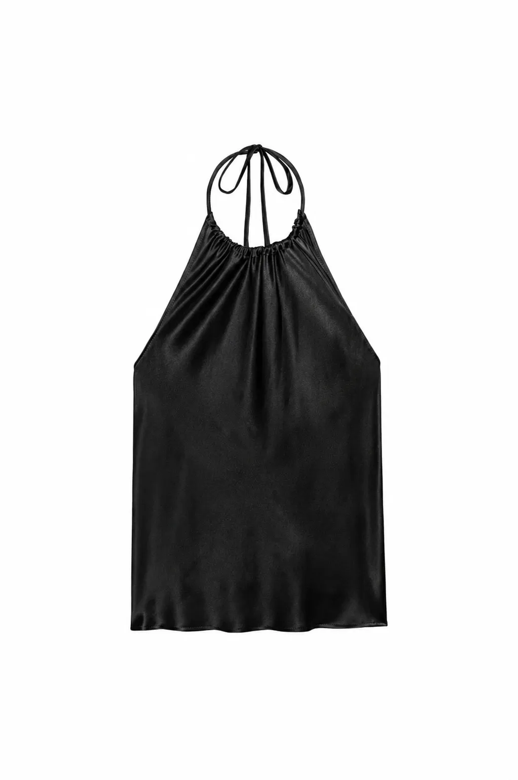 The Silk Halter Top sold by DONNI. product image thumbnail 2