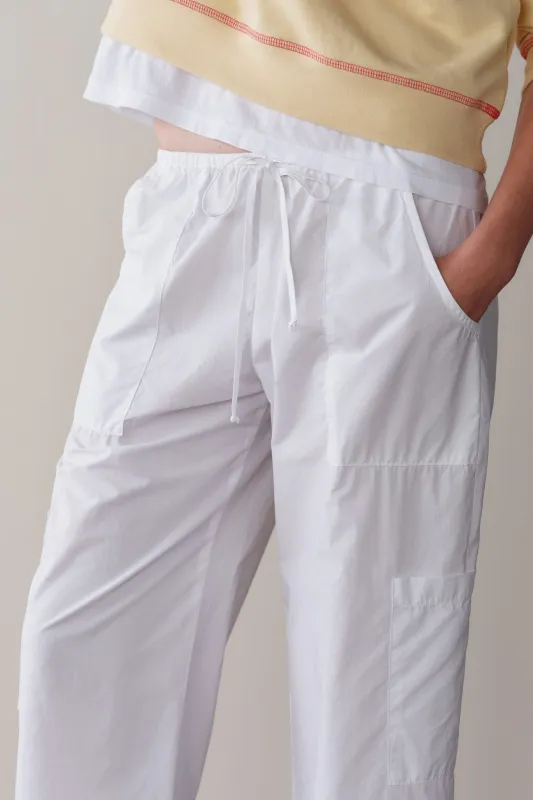 The Pop Drawstring Cargo Pant made by DONNI.