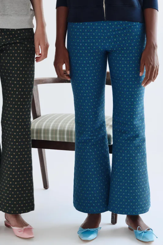 The Daisy Flare Pant made by DONNI.