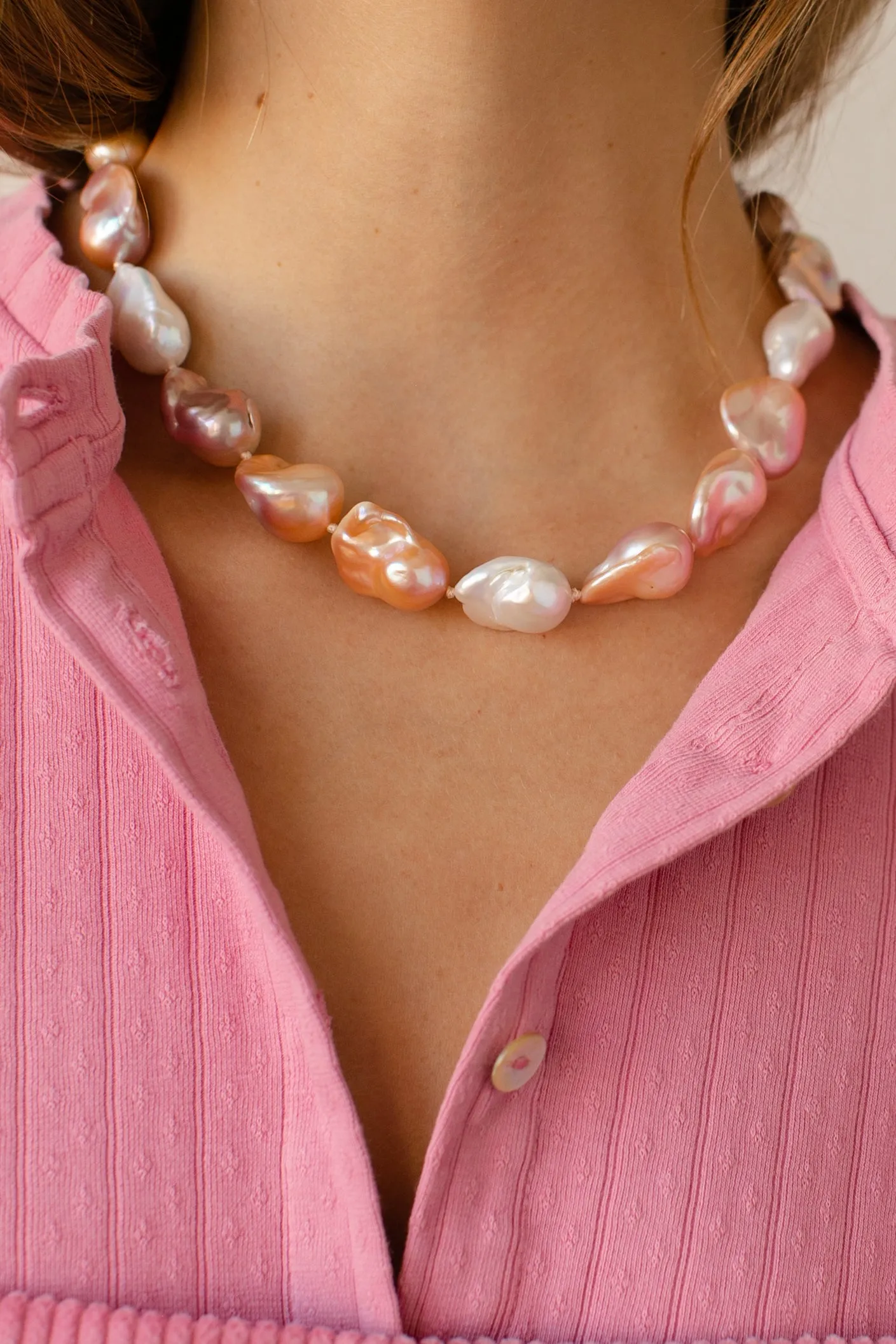 The June Pearl Choker sold by DONNI. product image thumbnail 2