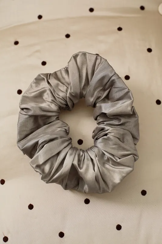 The Silk Taffeta Scrunchie made by DONNI.