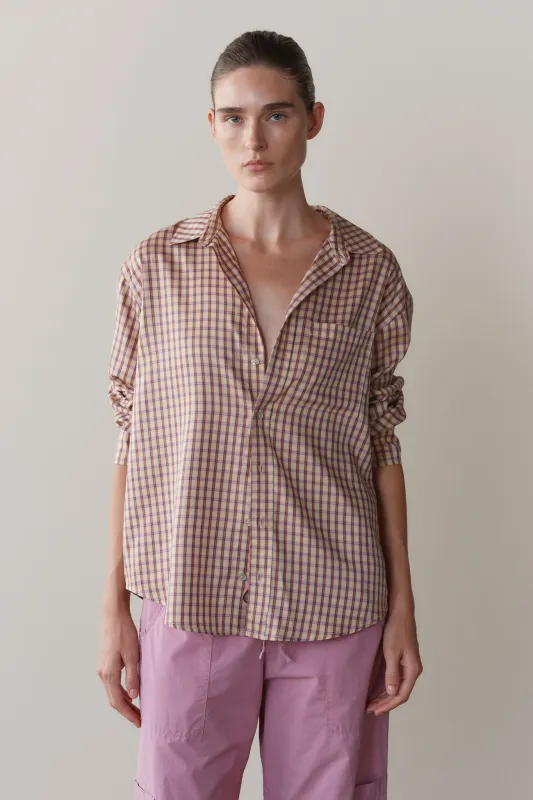 The Tencel Plaid Shirt made by DONNI.