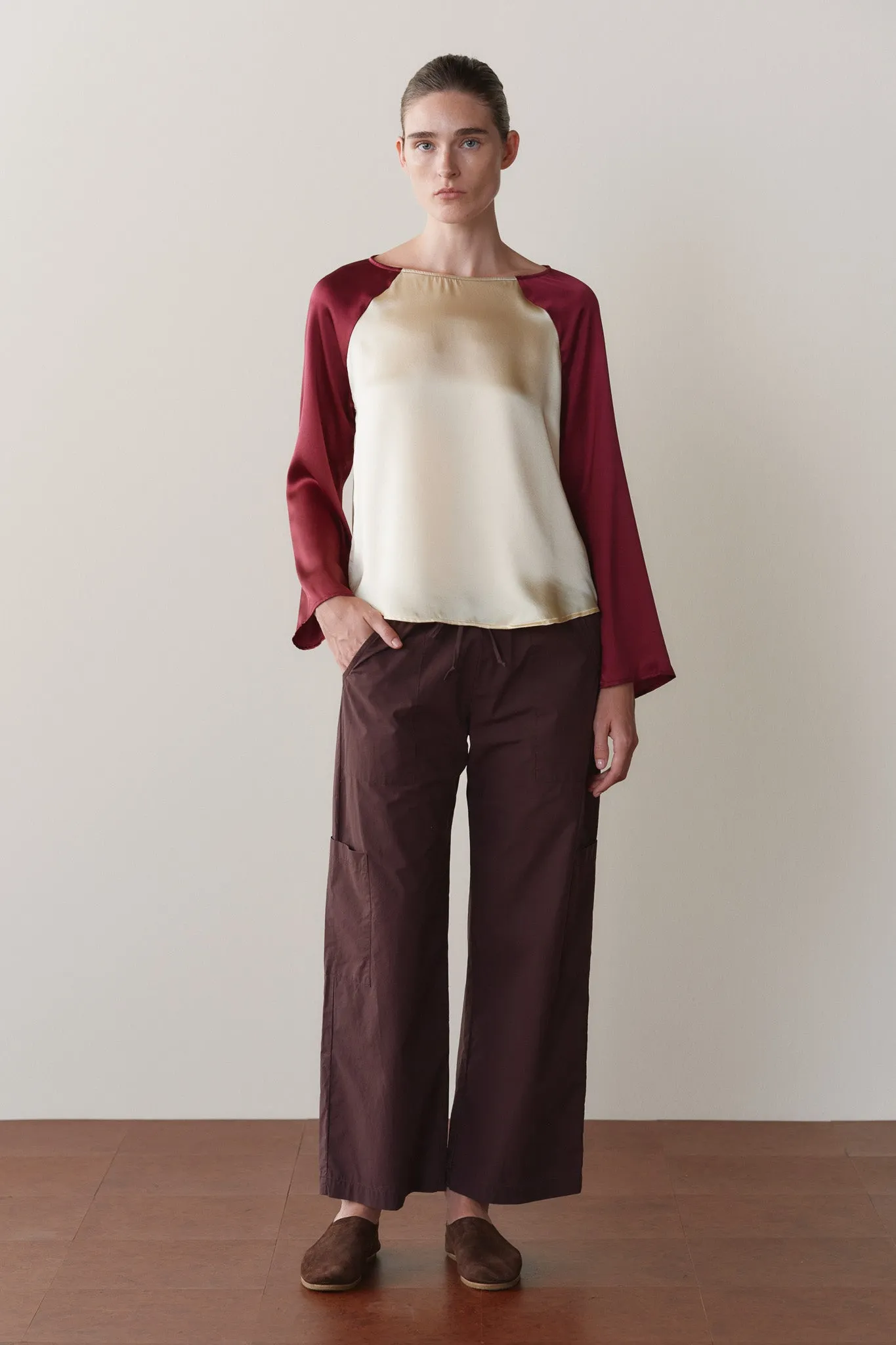 The Pop Drawstring Cargo Pant sold by DONNI.