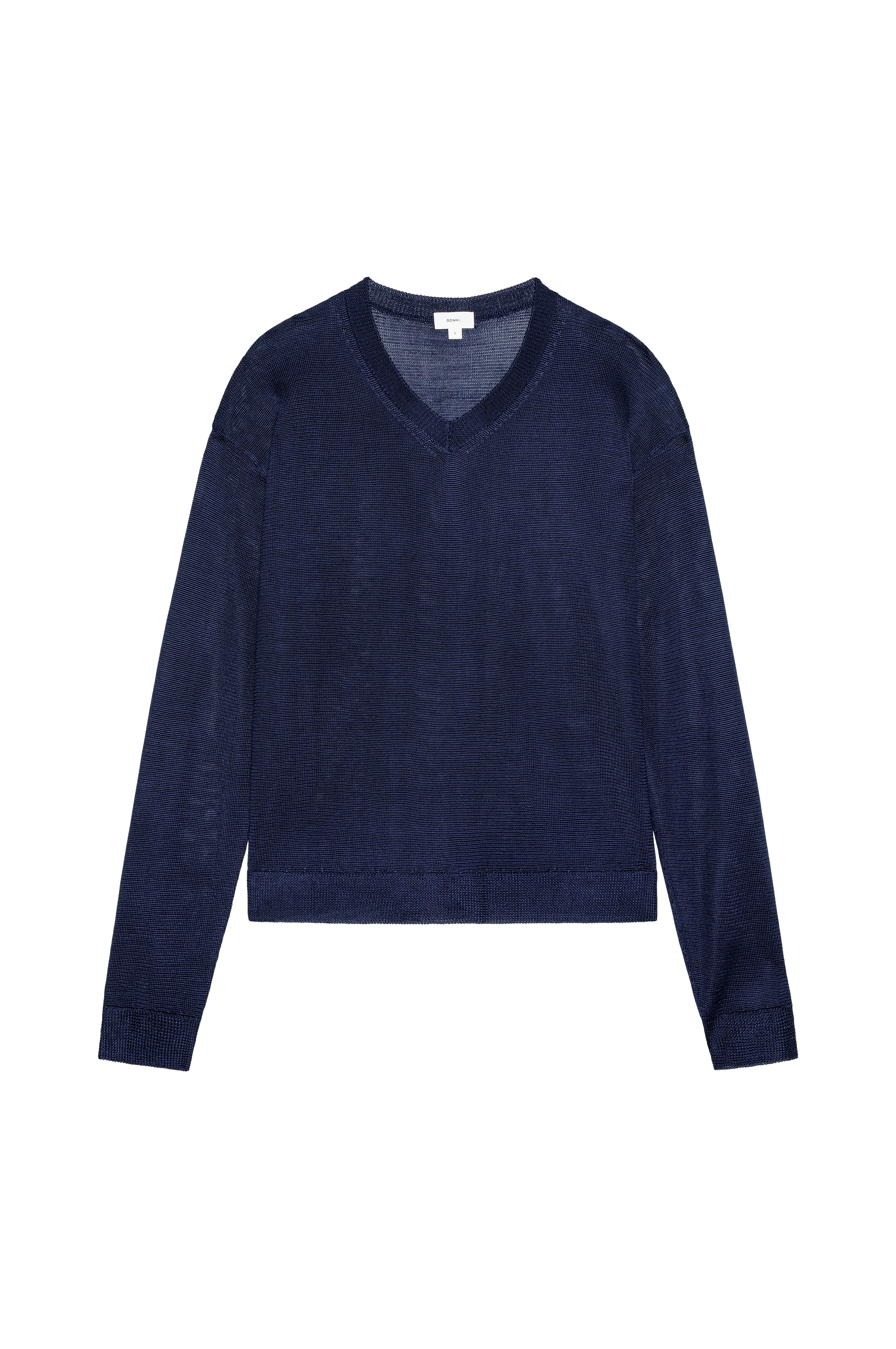 The Slinky V-Neck sold by DONNI. product image thumbnail 2