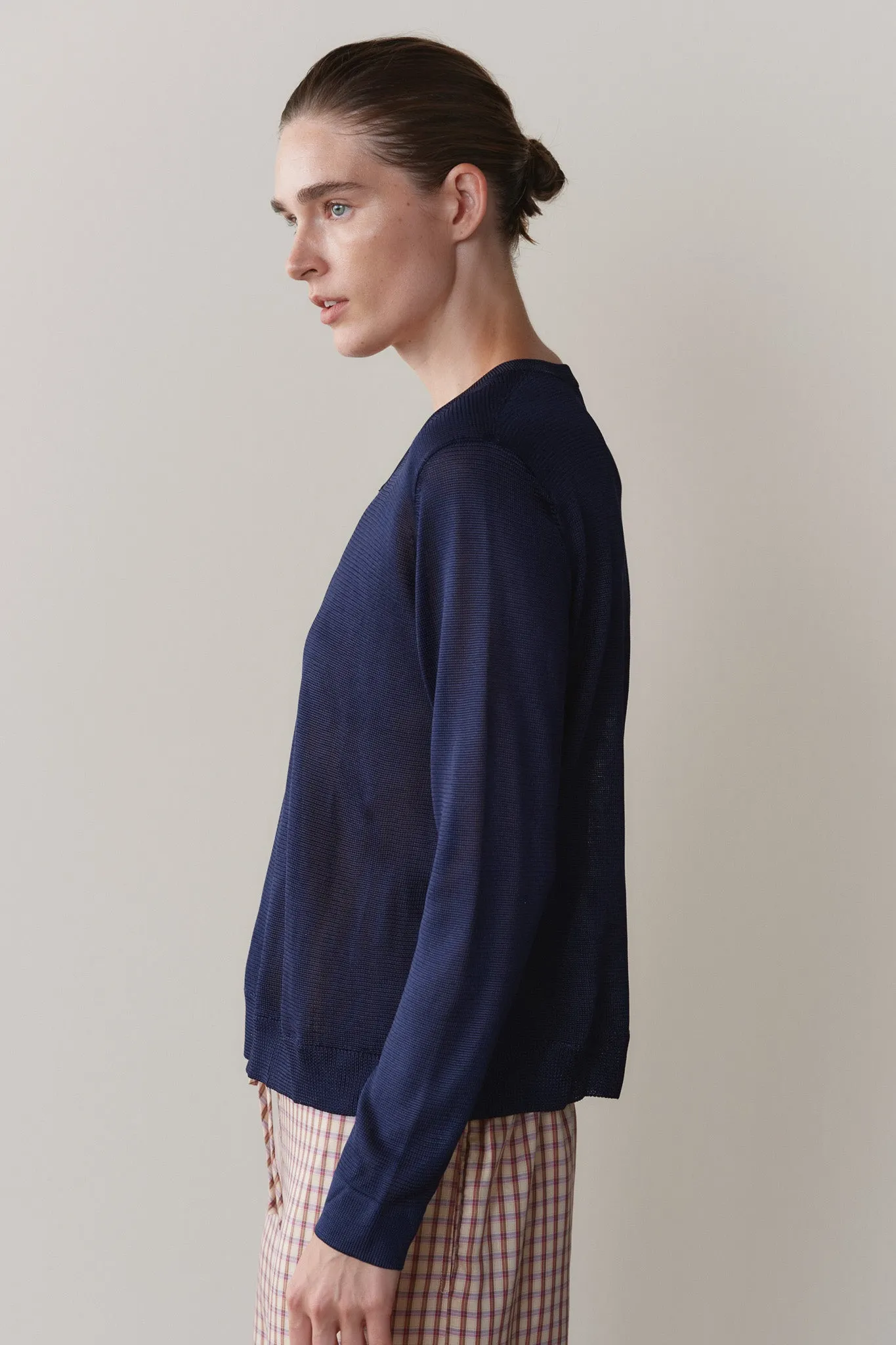 The Slinky V-Neck sold by DONNI. product image thumbnail 5