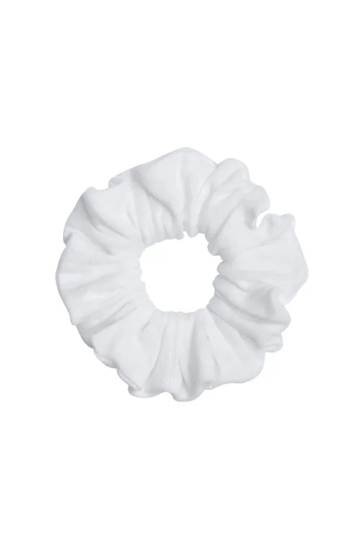 The Pointelle Scrunchie sold by DONNI.