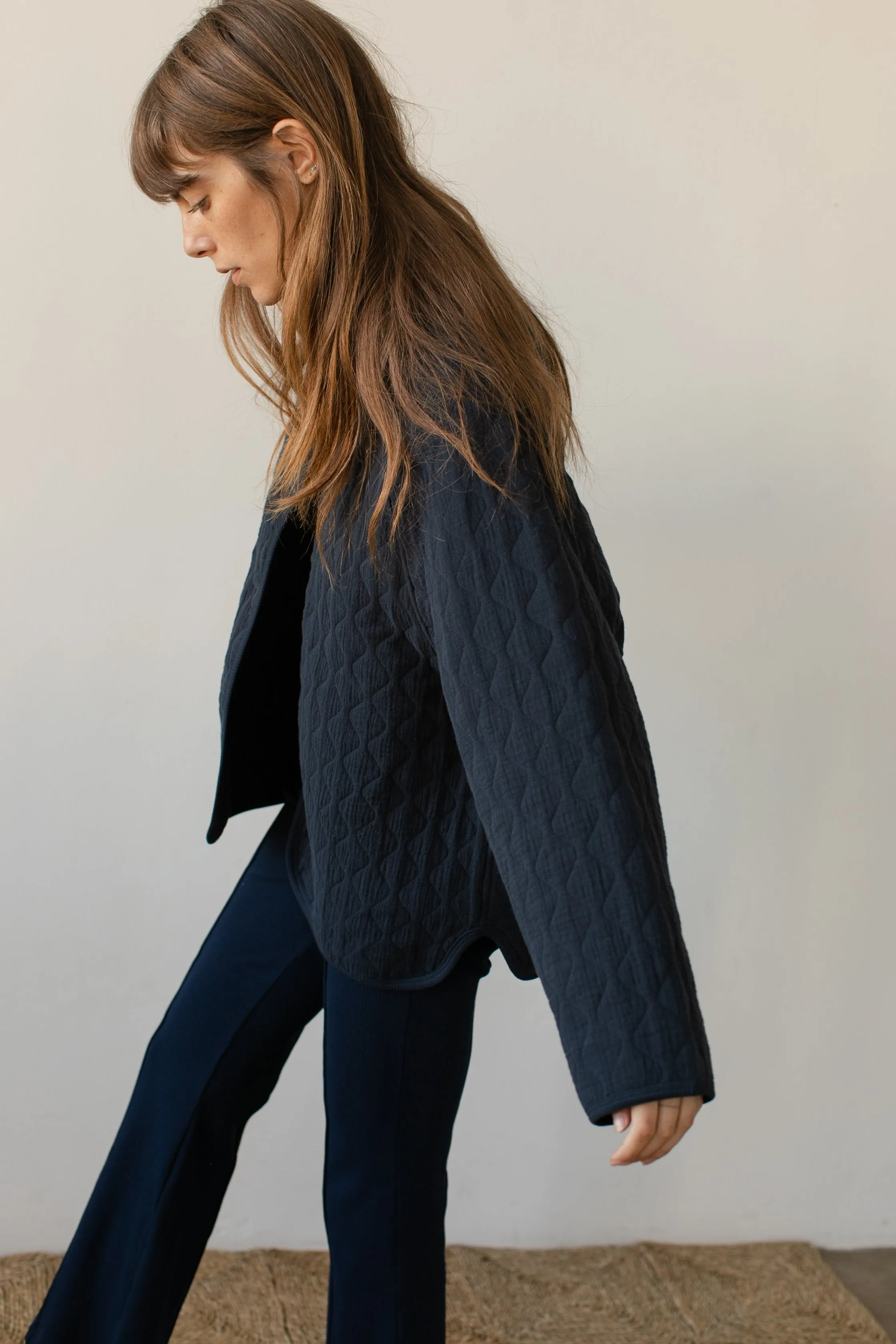 The Quilted Jacket sold by DONNI. product image thumbnail 3