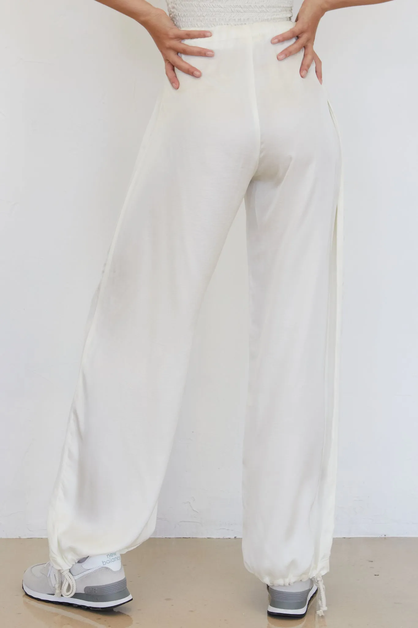 silky cinch pant sold by DONNI. product image thumbnail 3