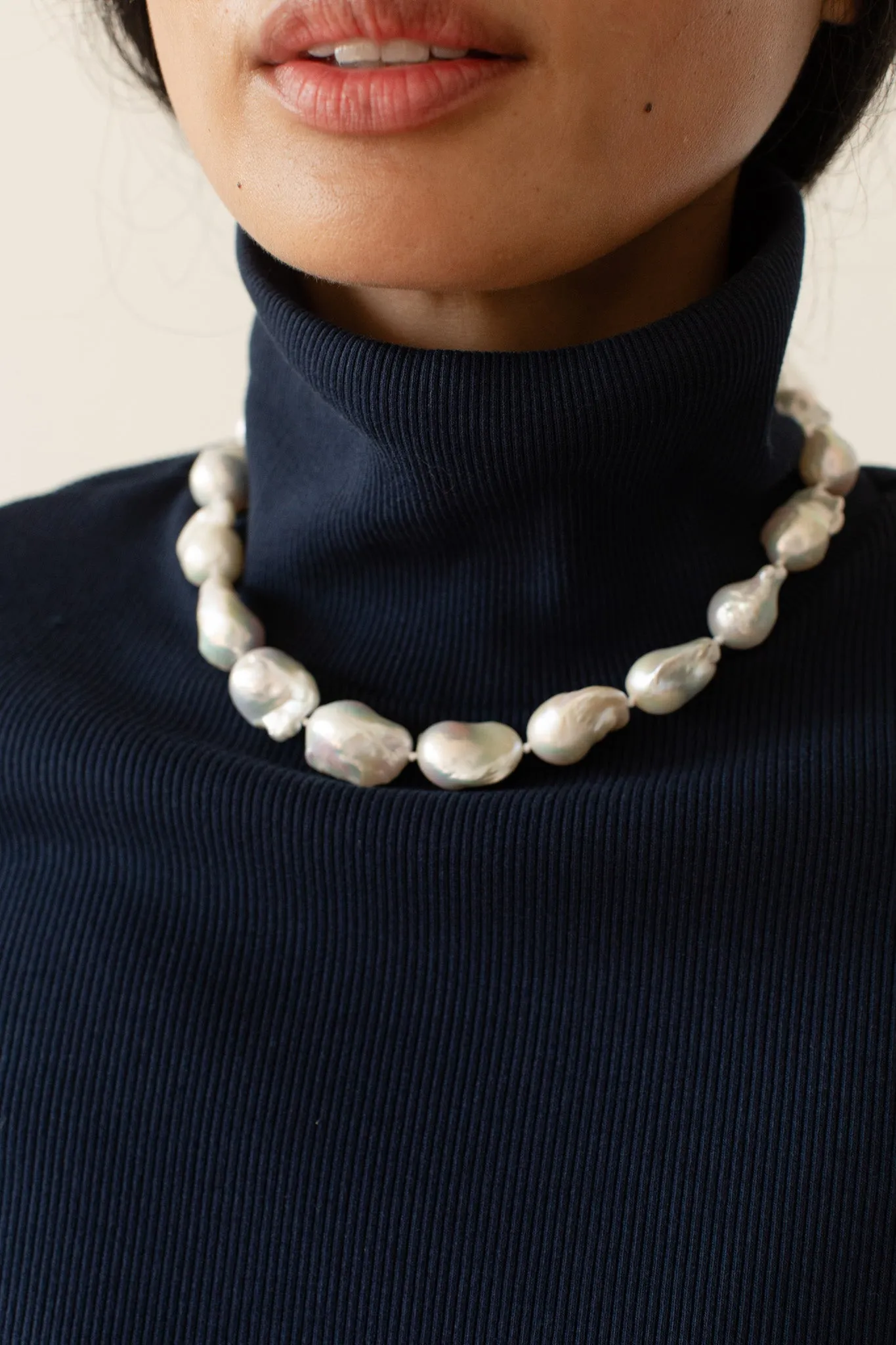 The Rib Turtleneck sold by DONNI. product image thumbnail 4