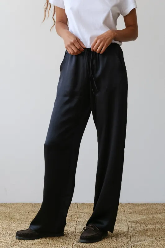 The Silk Drawstring Pant sold by DONNI.