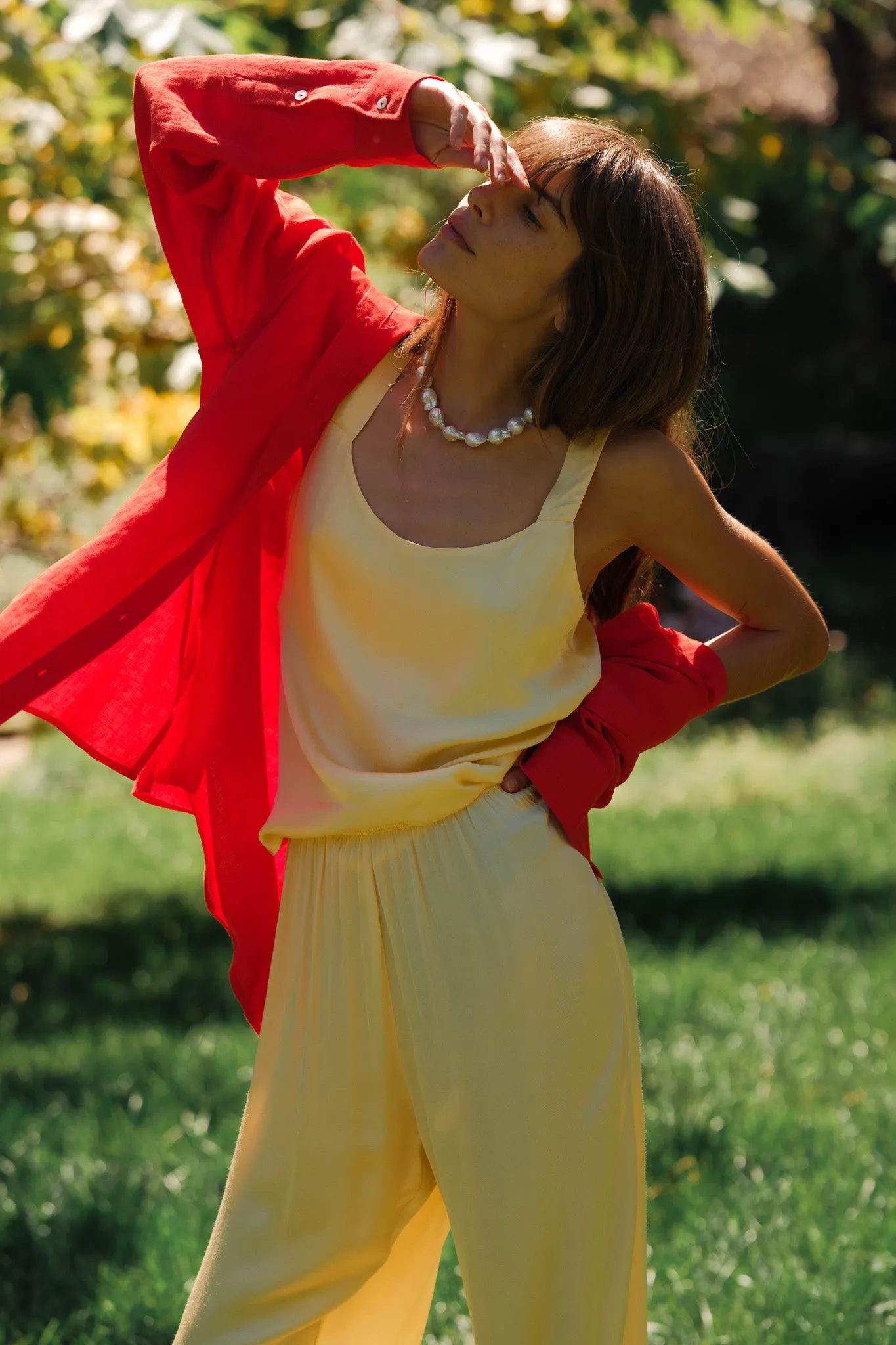 The Silky Cami sold by DONNI. product image thumbnail 4