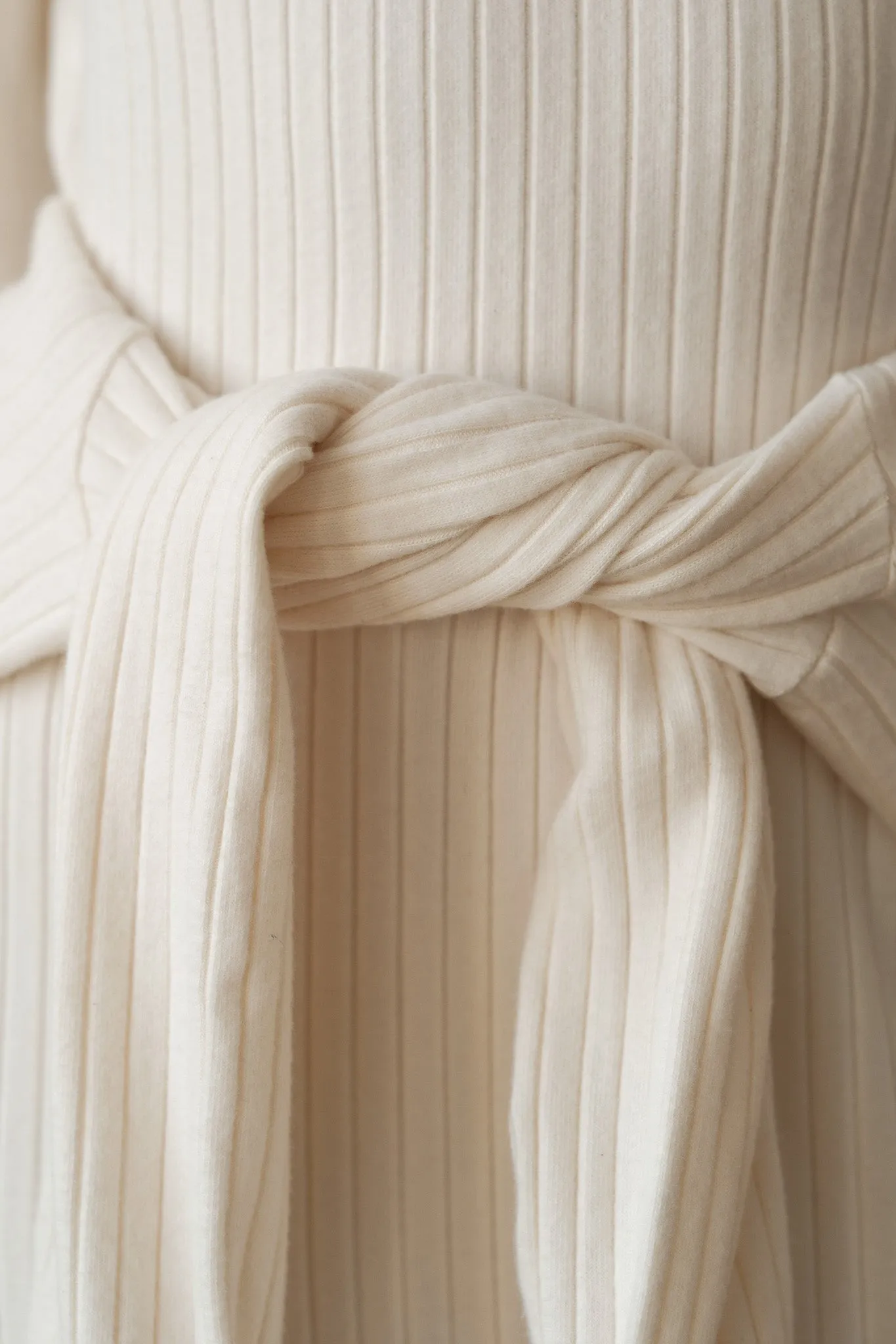 The Sweater Rib Turtleneck Dress sold by DONNI. product image thumbnail 5