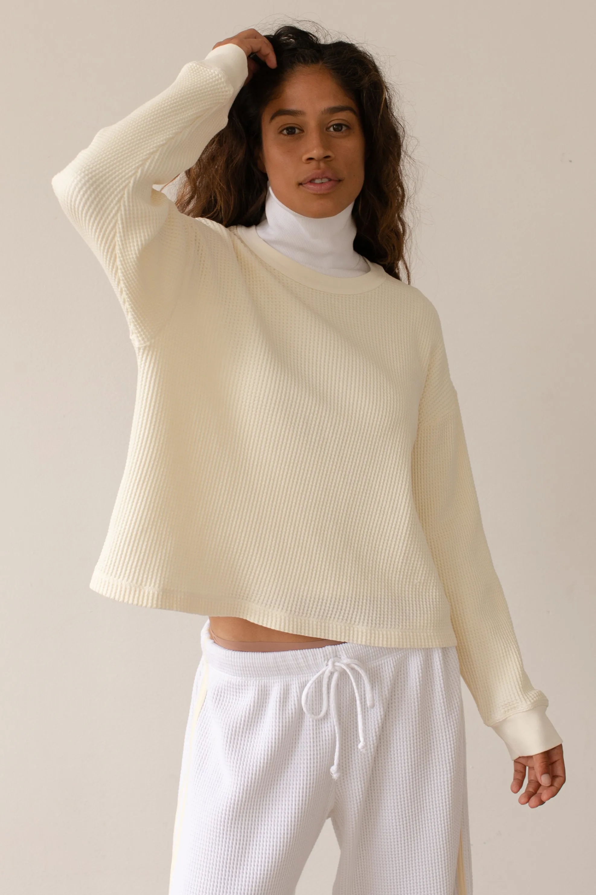 The Thermal Crewneck sold by DONNI. product image thumbnail 5