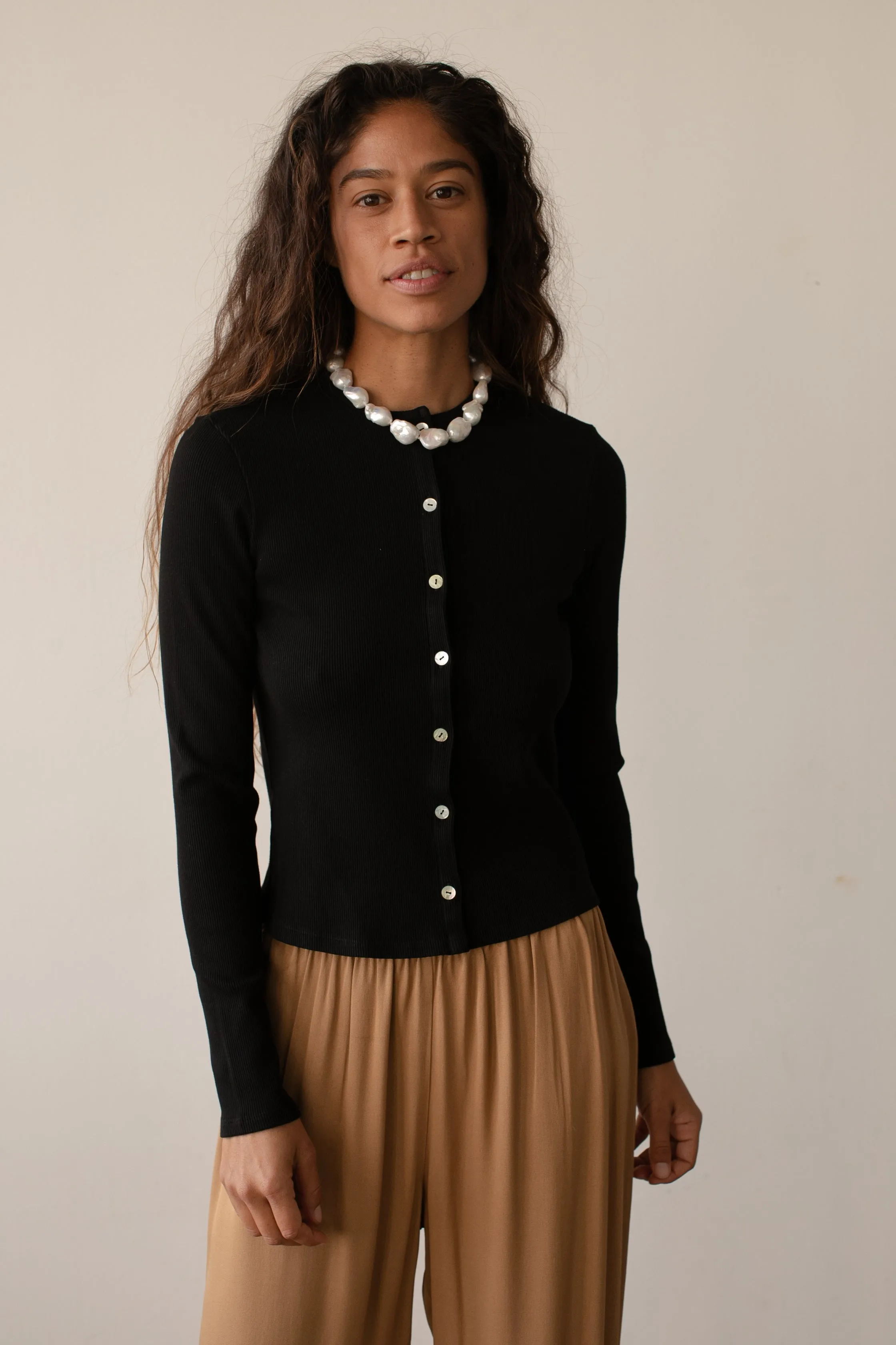 The Rib Cardi sold by DONNI. product image thumbnail 3