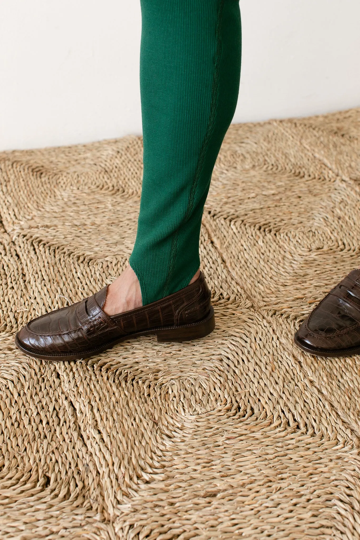 The Rib Stirrup Legging sold by DONNI. product image thumbnail 5