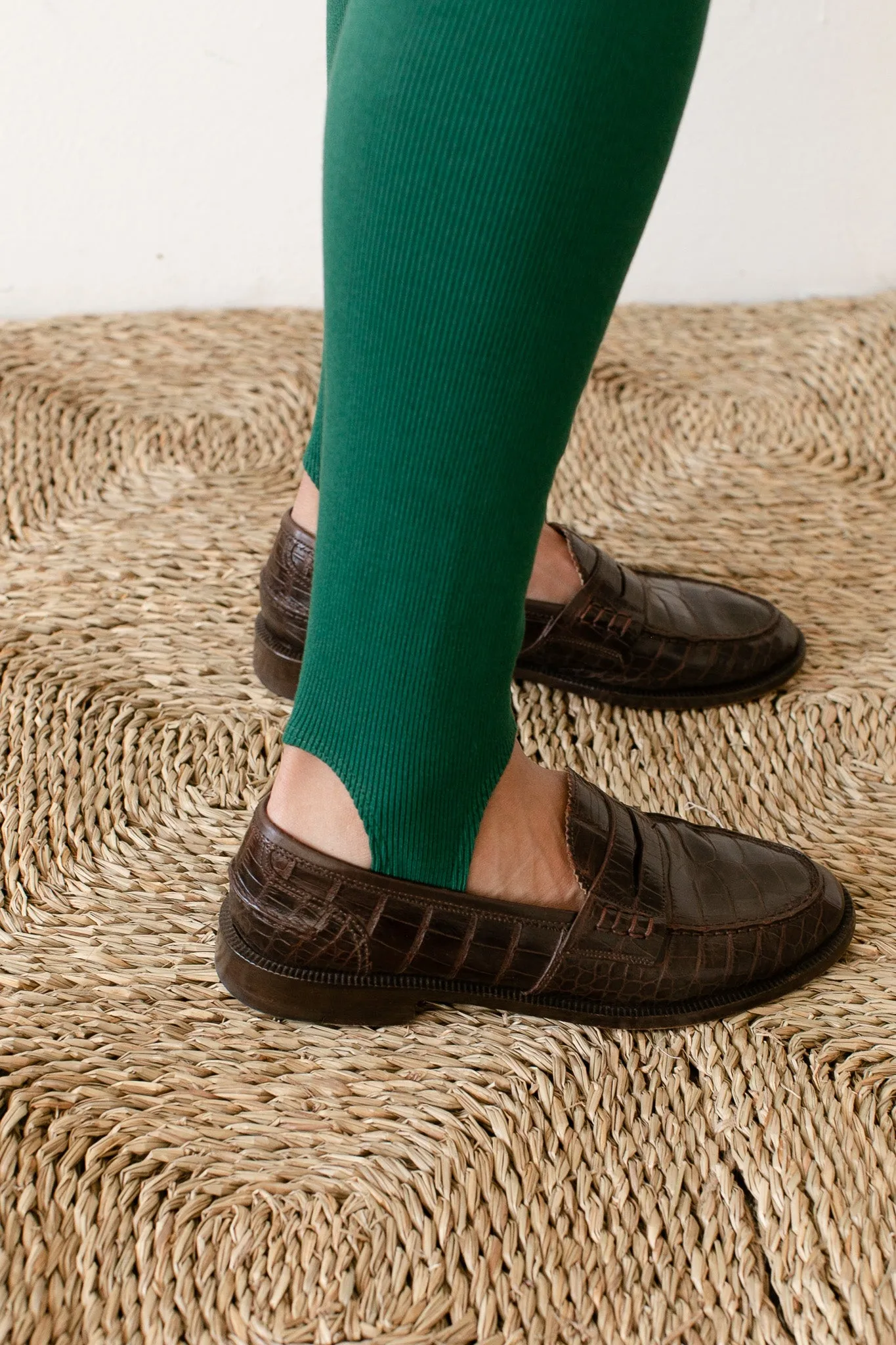 The Rib Stirrup Legging sold by DONNI. product image thumbnail 4