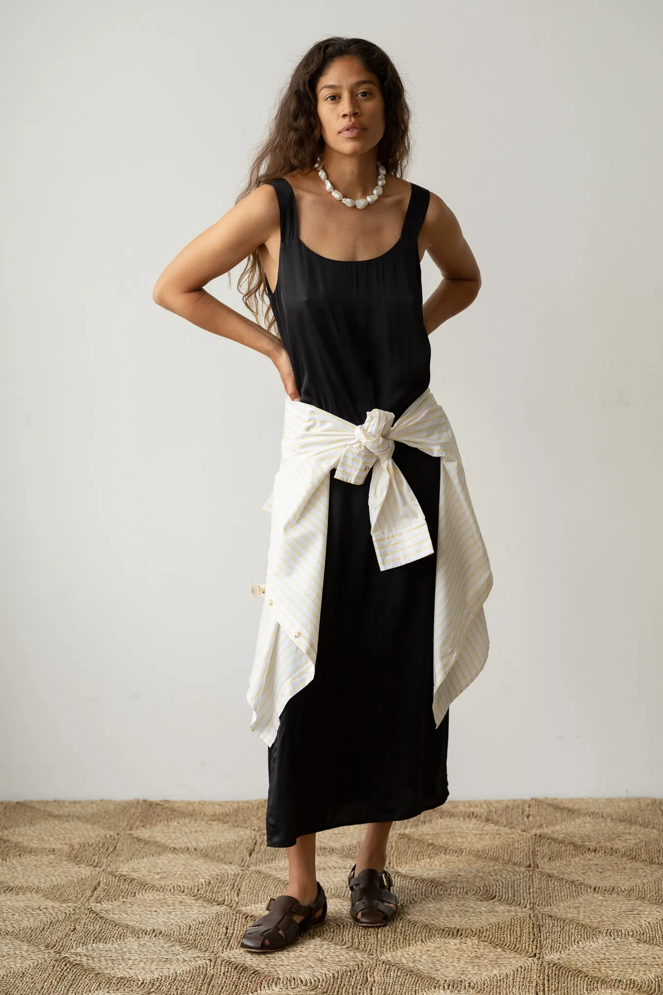 The Silky Cami Dress sold by DONNI. product image thumbnail 2