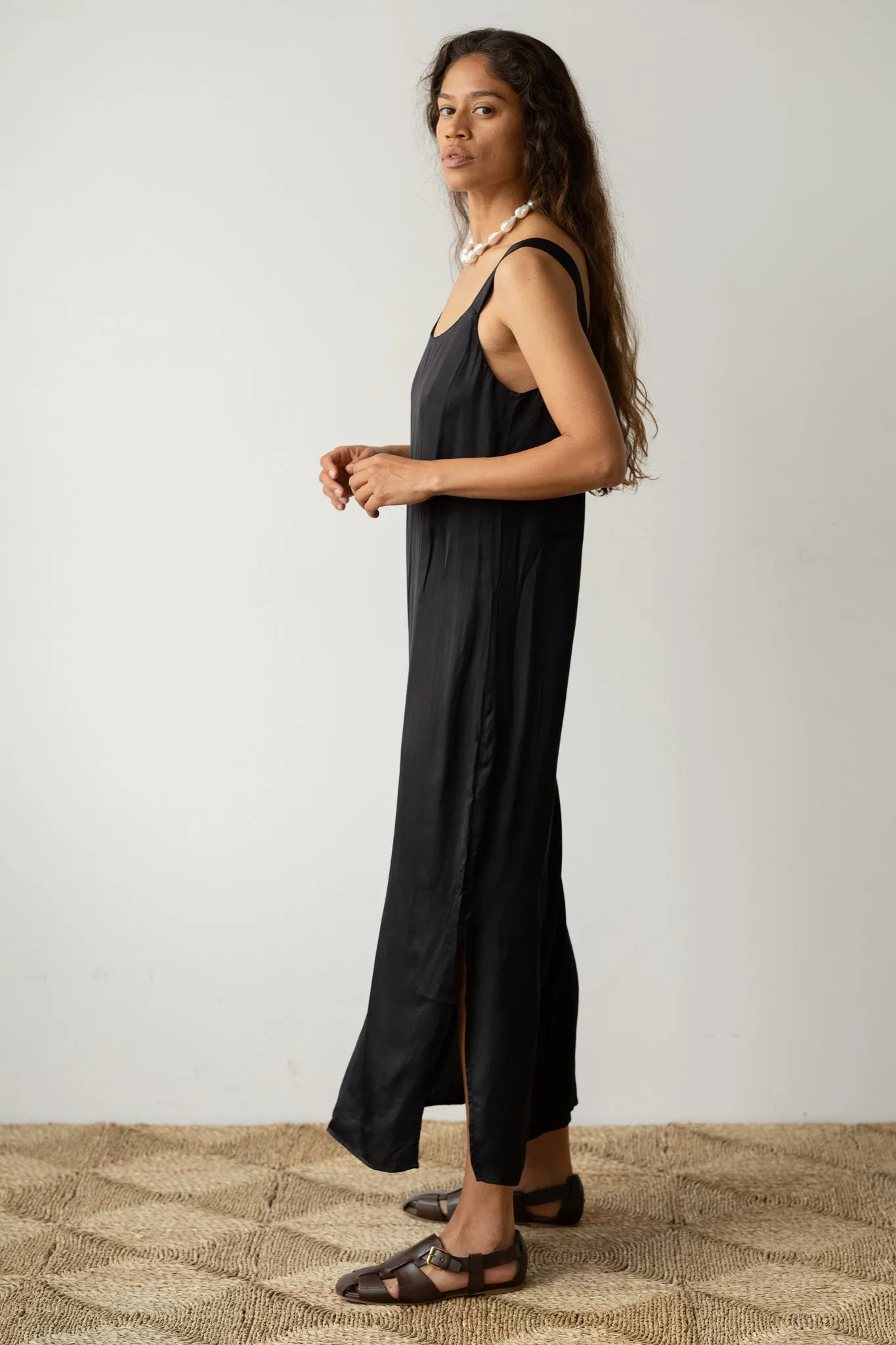 The Silky Cami Dress sold by DONNI. product image thumbnail 3