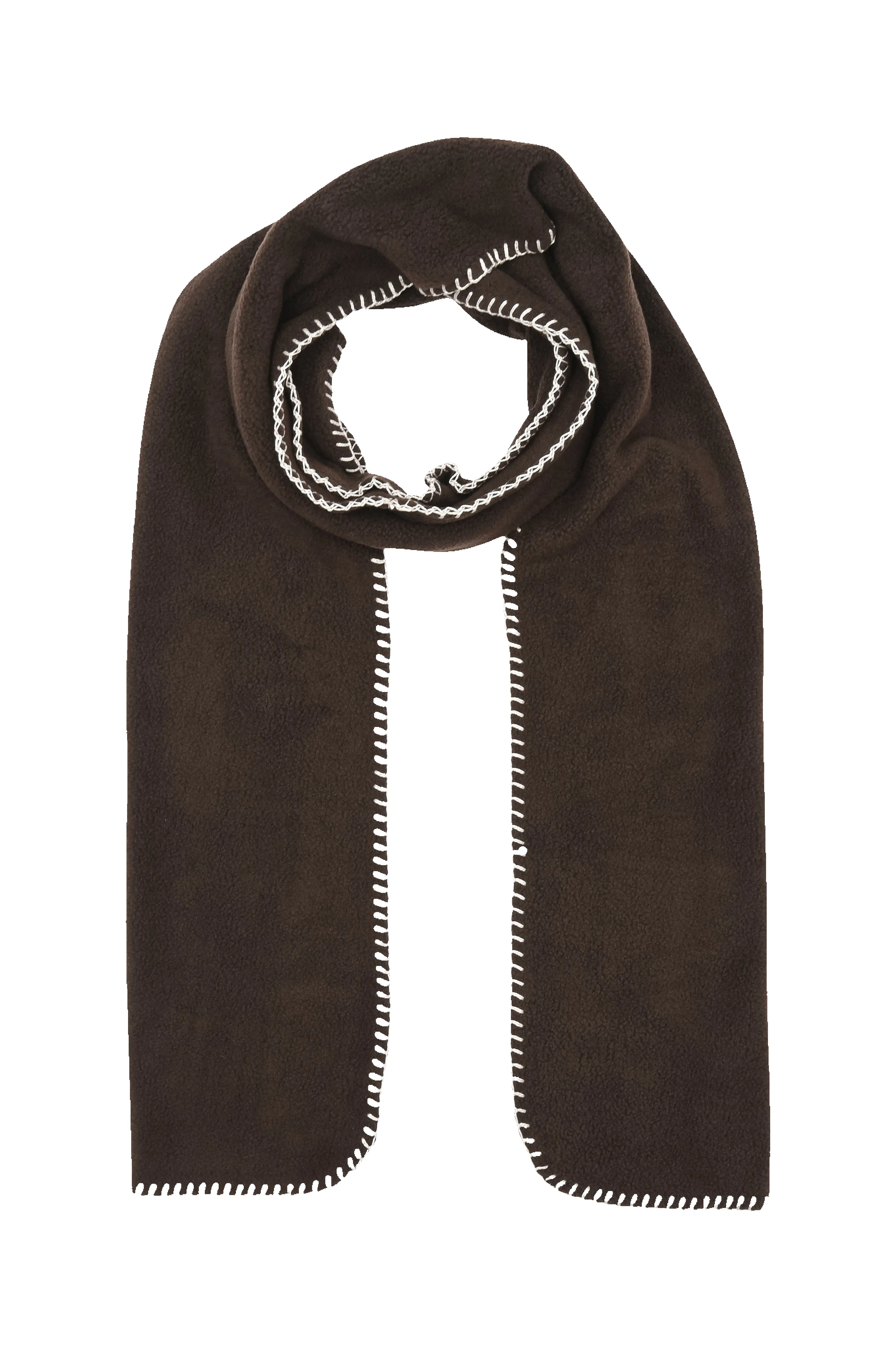 The Polar Fleece Stitch Scarf sold by DONNI. product image thumbnail 2