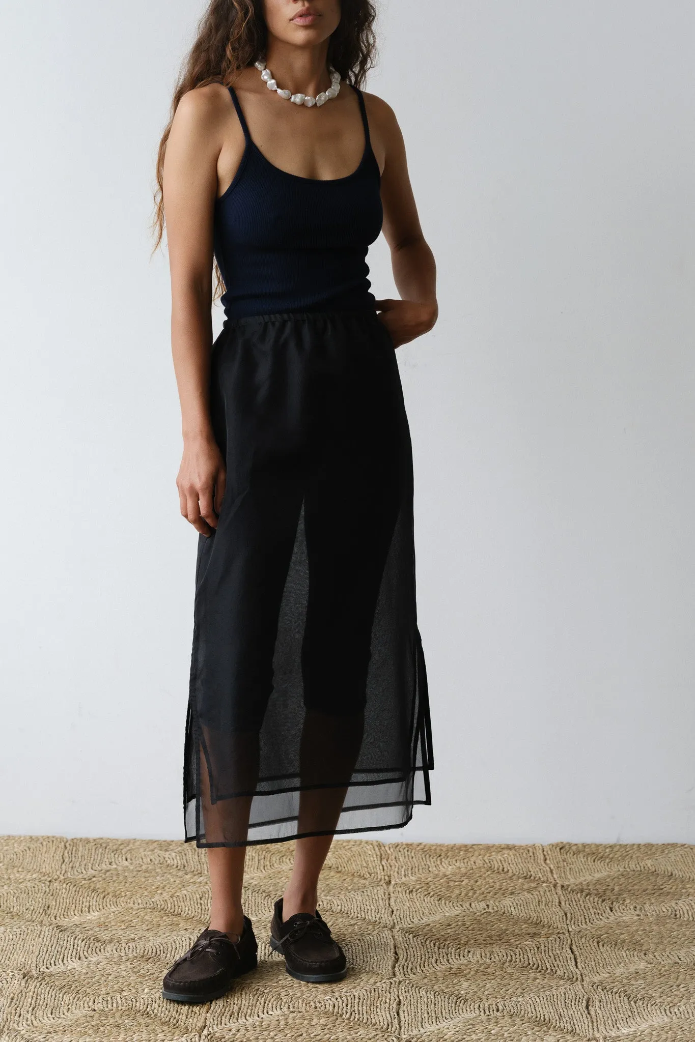 The Organza Simple Skirt sold by DONNI. product image thumbnail 2