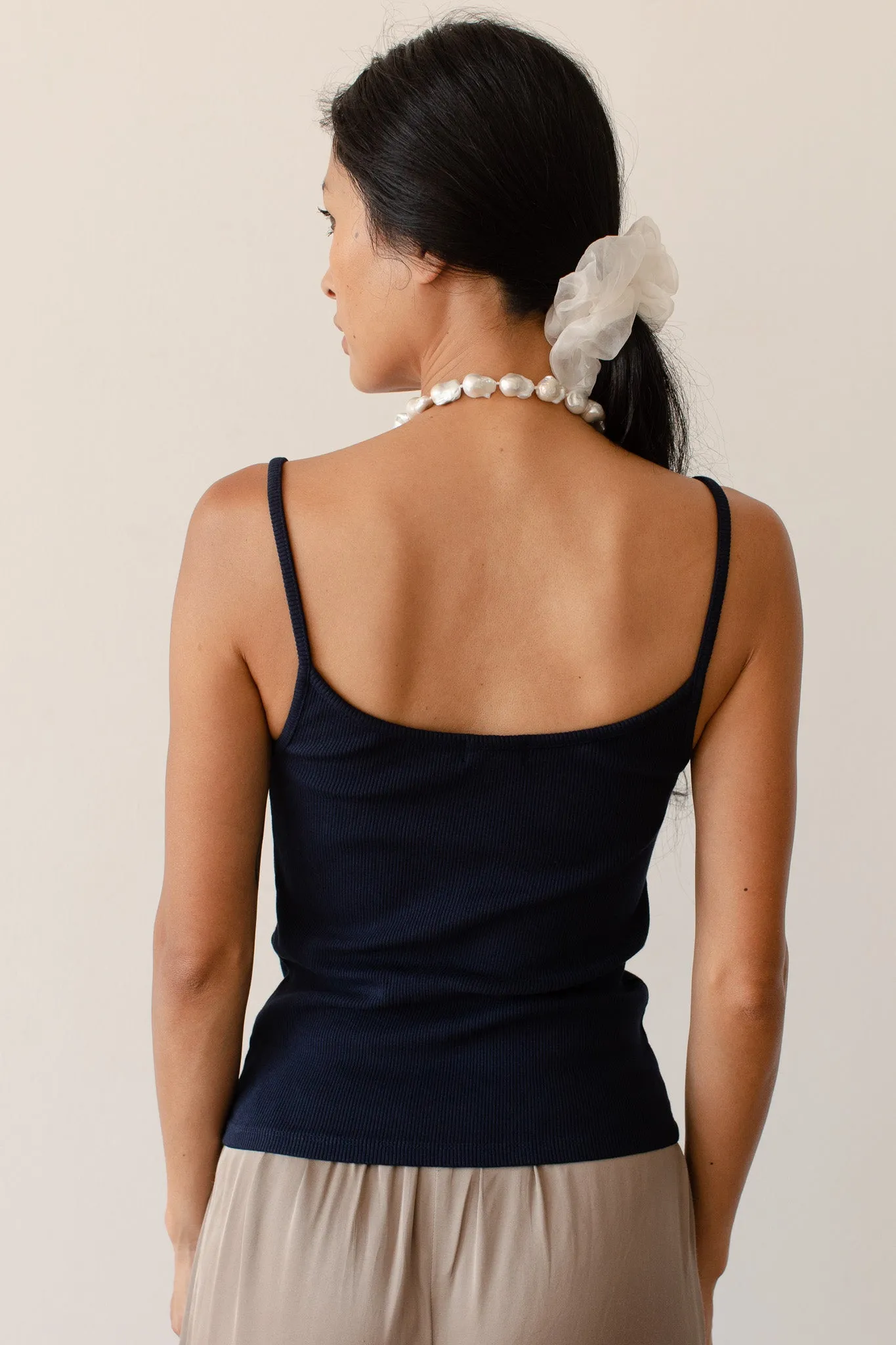 The Rib Spaghetti Tank sold by DONNI. product image thumbnail 4