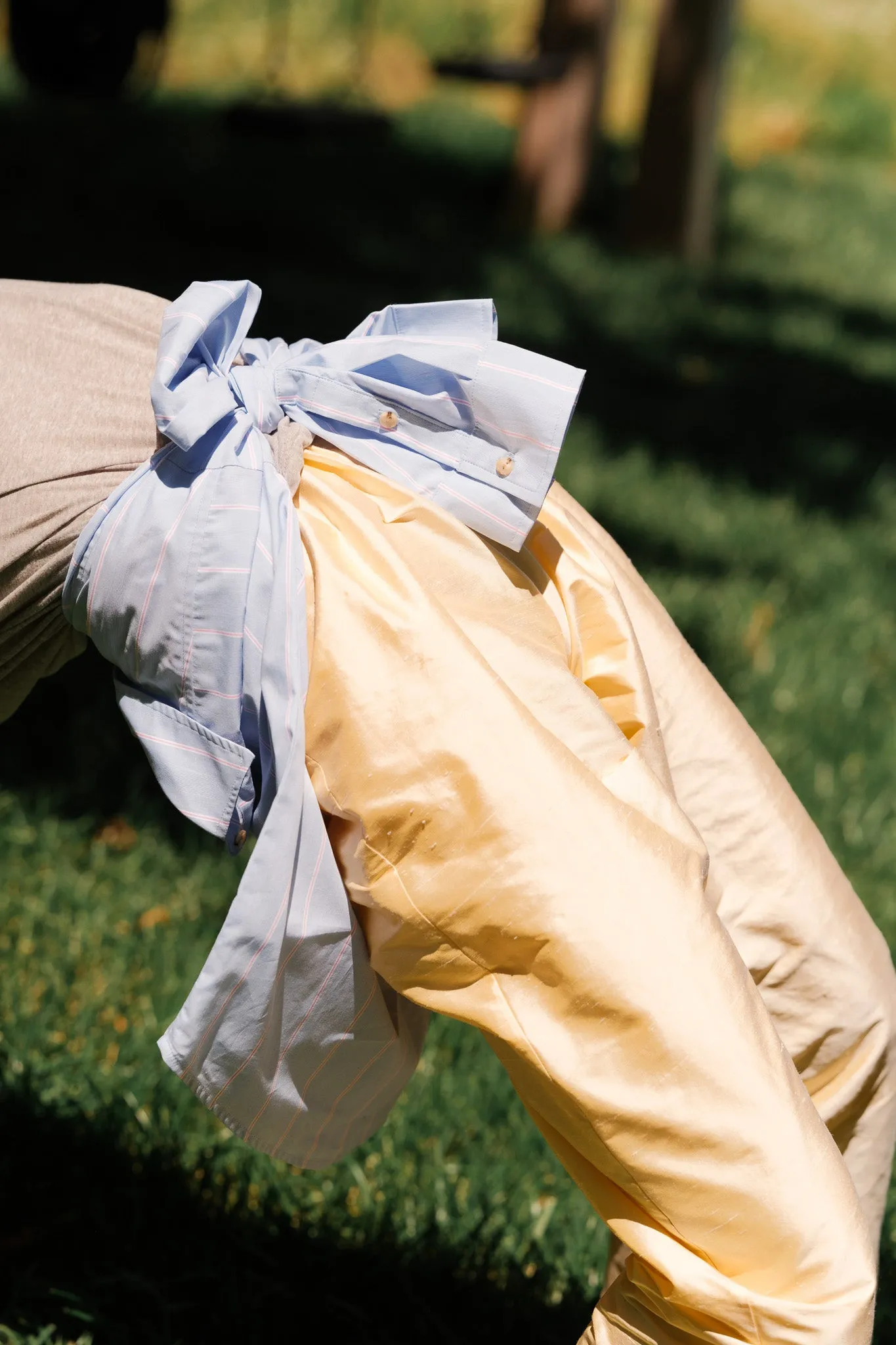 The Taffeta Simple Pant sold by DONNI.