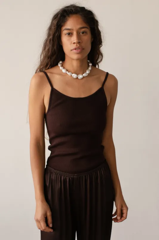 The Rib Spaghetti Tank sold by DONNI.