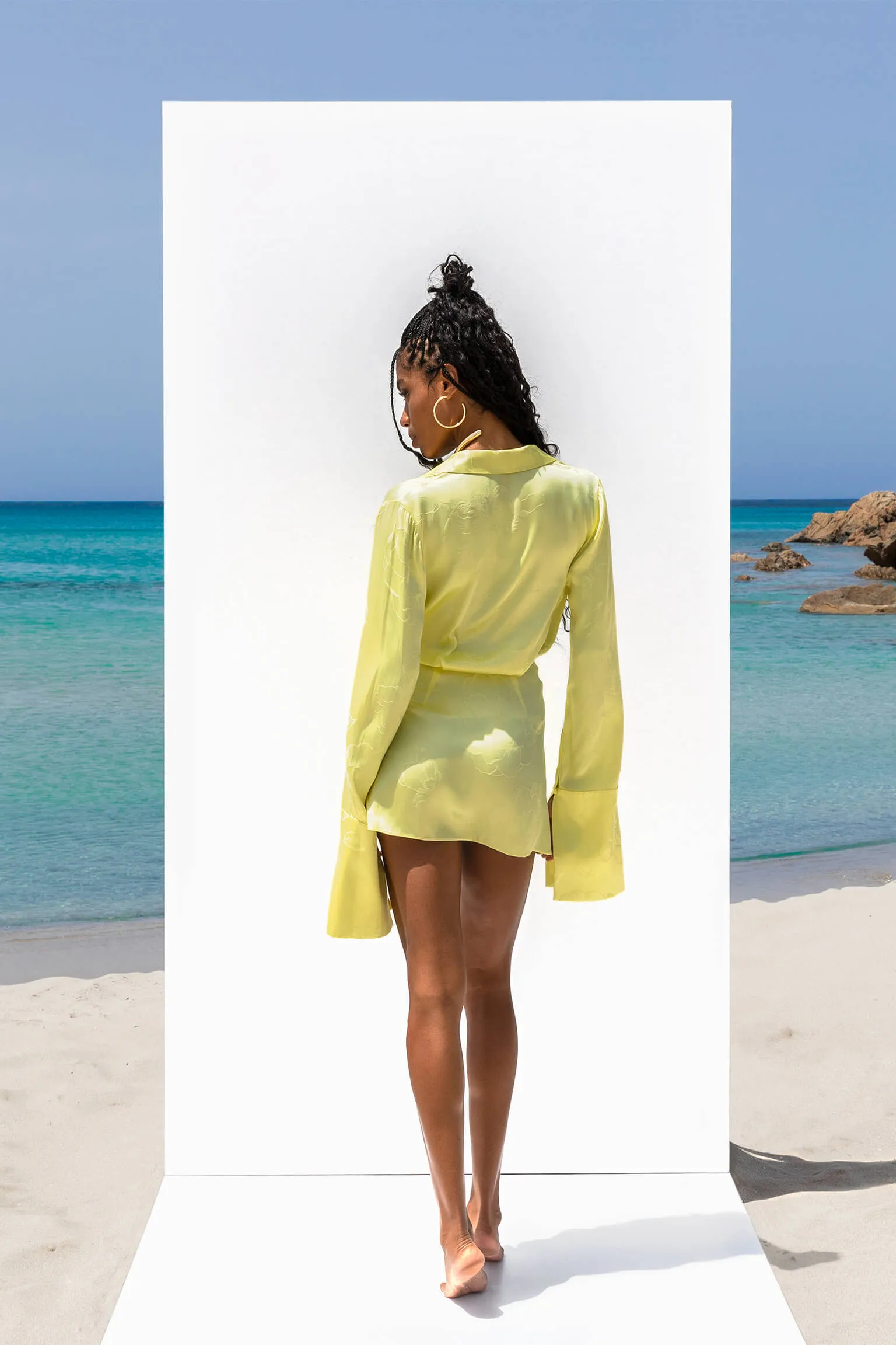 Paloma Dress Lemon sold by Rat & Boa product image thumbnail 2