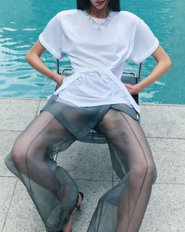 Alba T-Shirt White sold by Rat & Boa